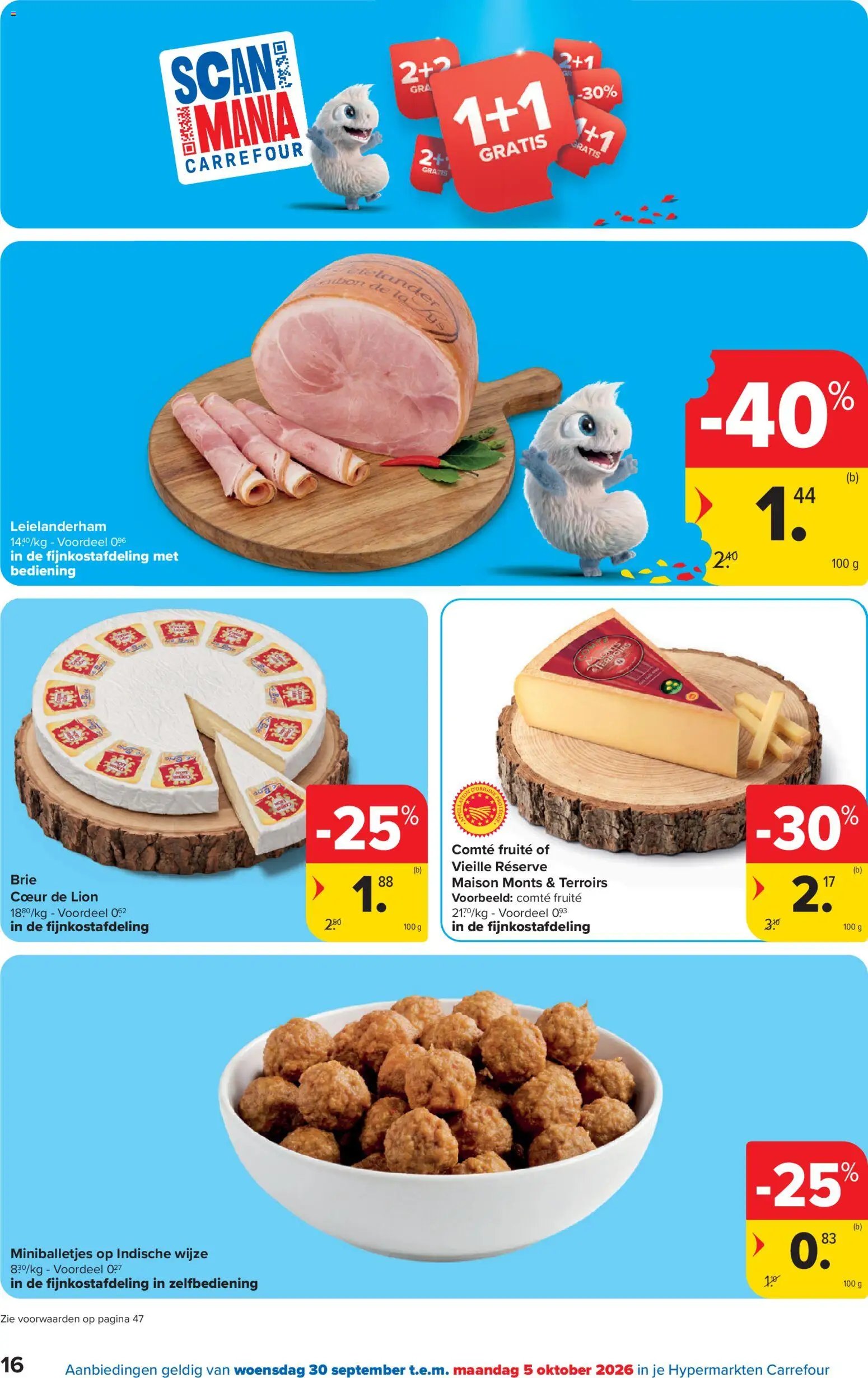 Carrefour folder van 30.09.2026 Carrefour Hypermarkt Promoties van de week
