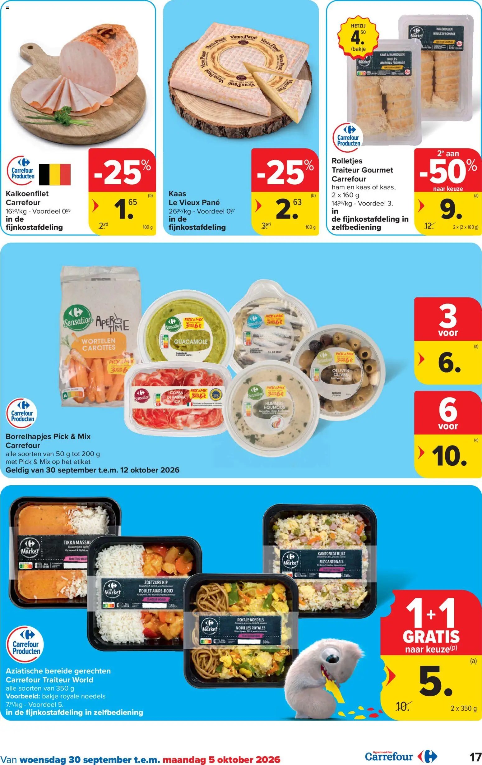 Carrefour folder van 30.09.2026 Carrefour Hypermarkt Promoties van de week