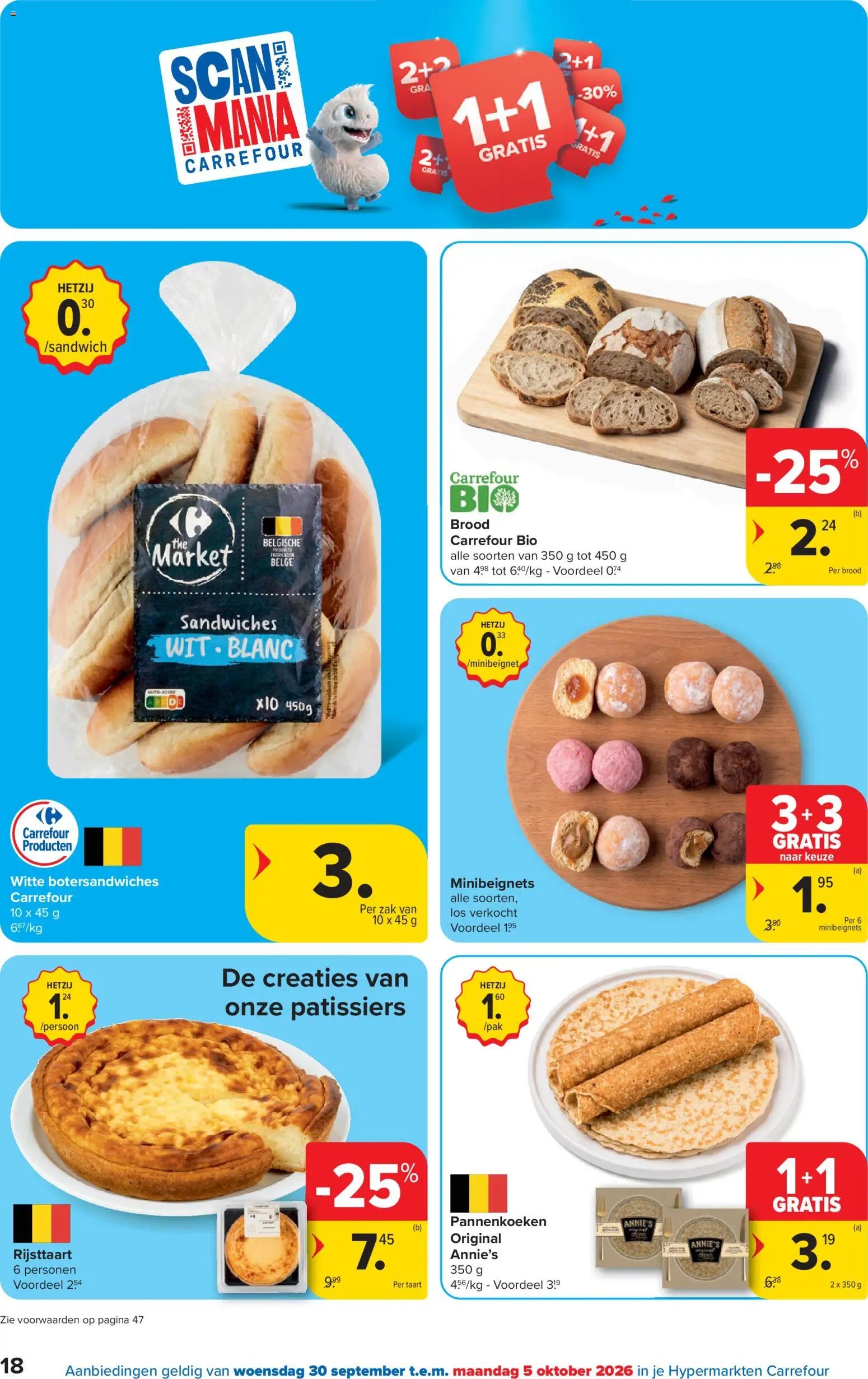 Carrefour folder van 30.09.2026 Carrefour Hypermarkt Promoties van de week