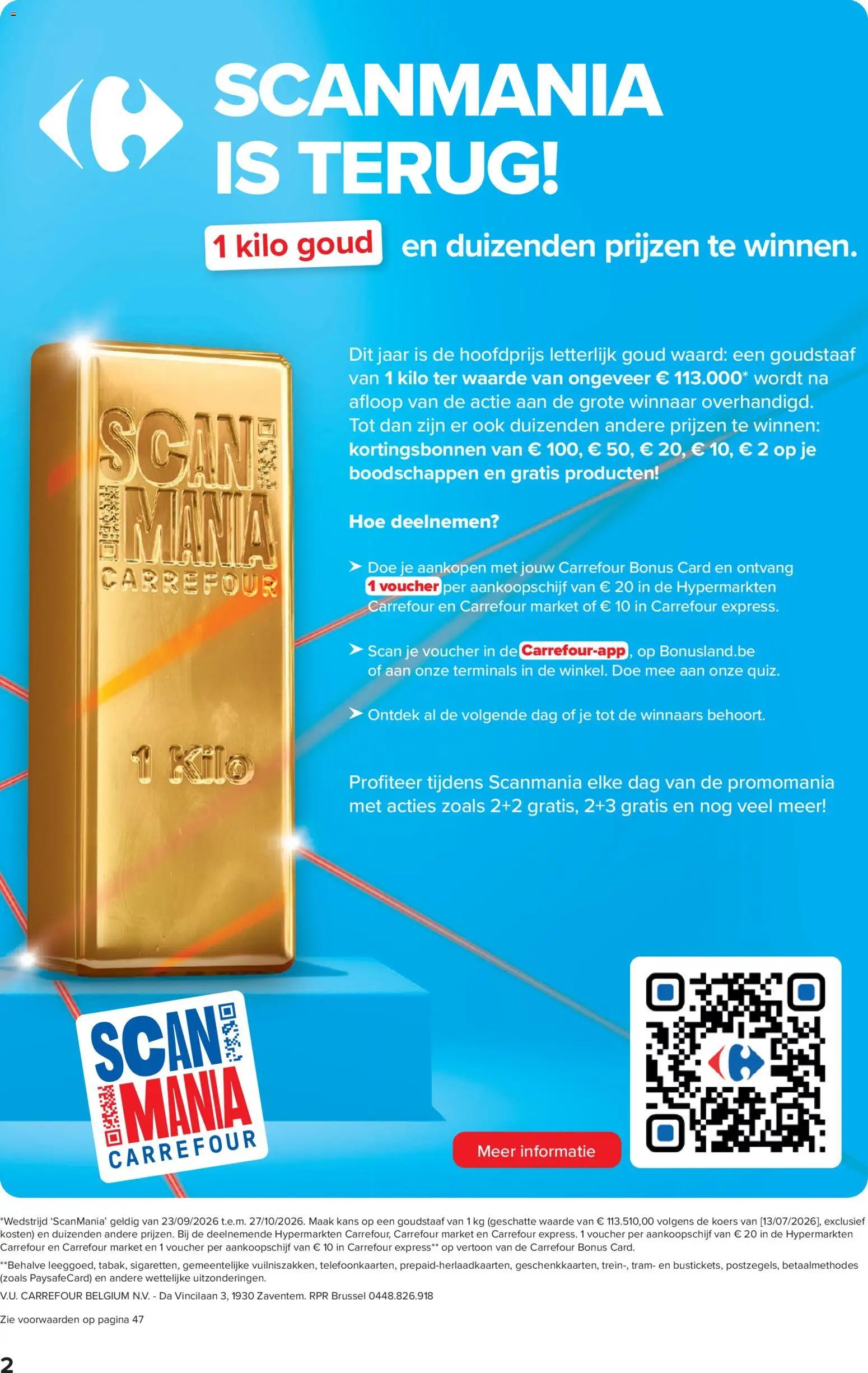 Carrefour folder van 30.09.2026 Carrefour Hypermarkt Promoties van de week