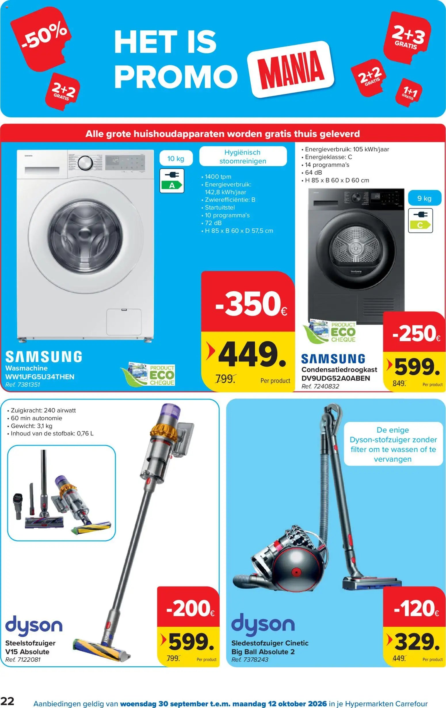 Carrefour folder van 30.09.2026 Carrefour Hypermarkt Promoties van de week