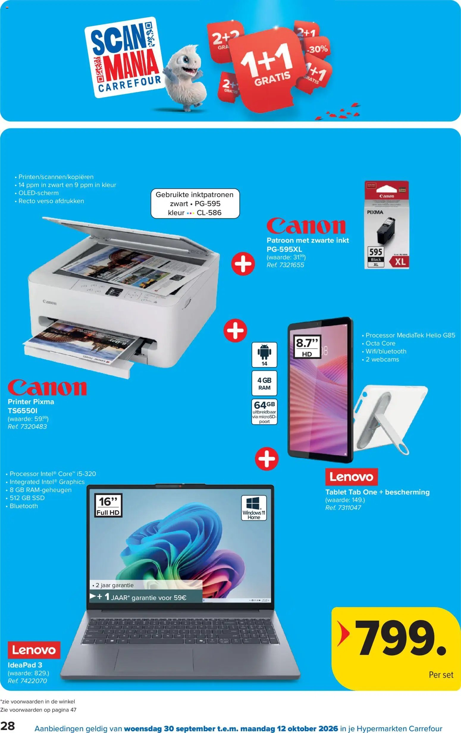 Carrefour folder van 30.09.2026 Carrefour Hypermarkt Promoties van de week