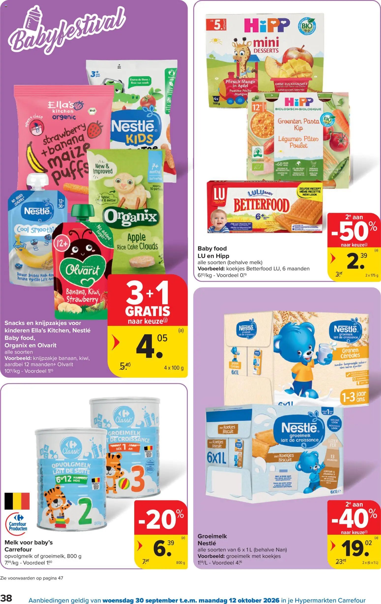 Carrefour folder van 30.09.2026 Carrefour Hypermarkt Promoties van de week