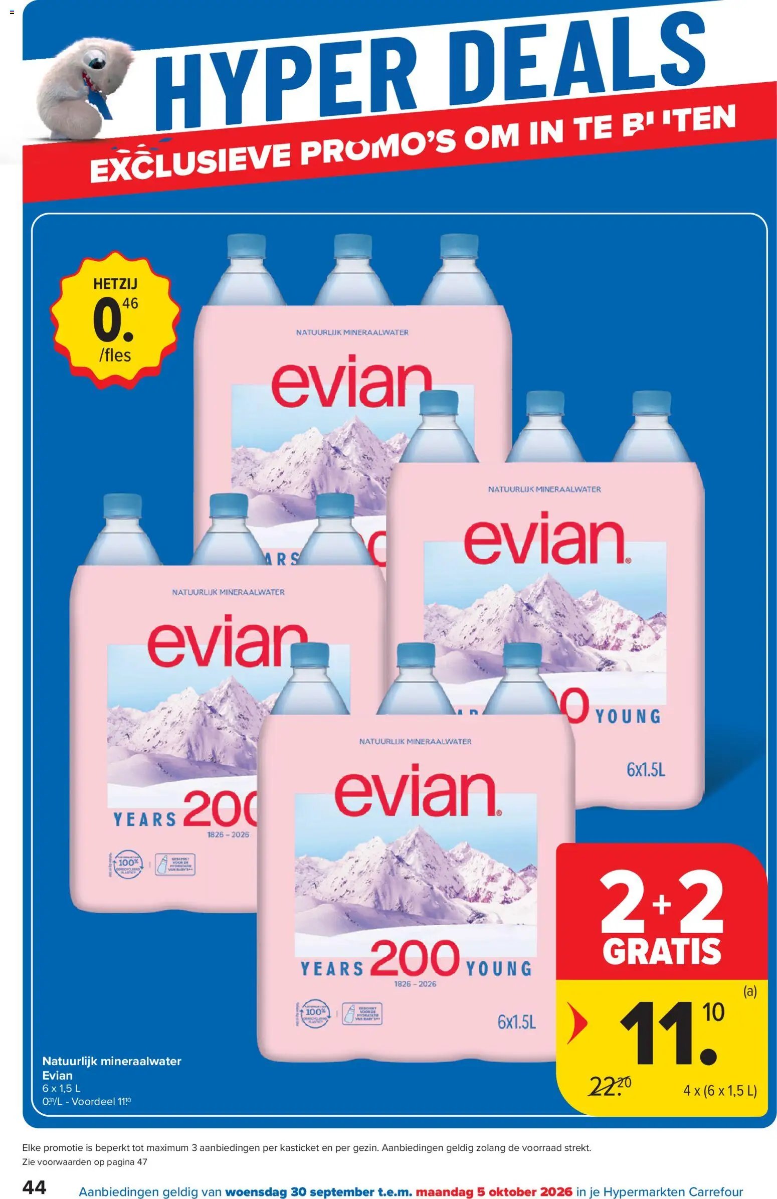 Carrefour folder van 30.09.2026 Carrefour Hypermarkt Promoties van de week