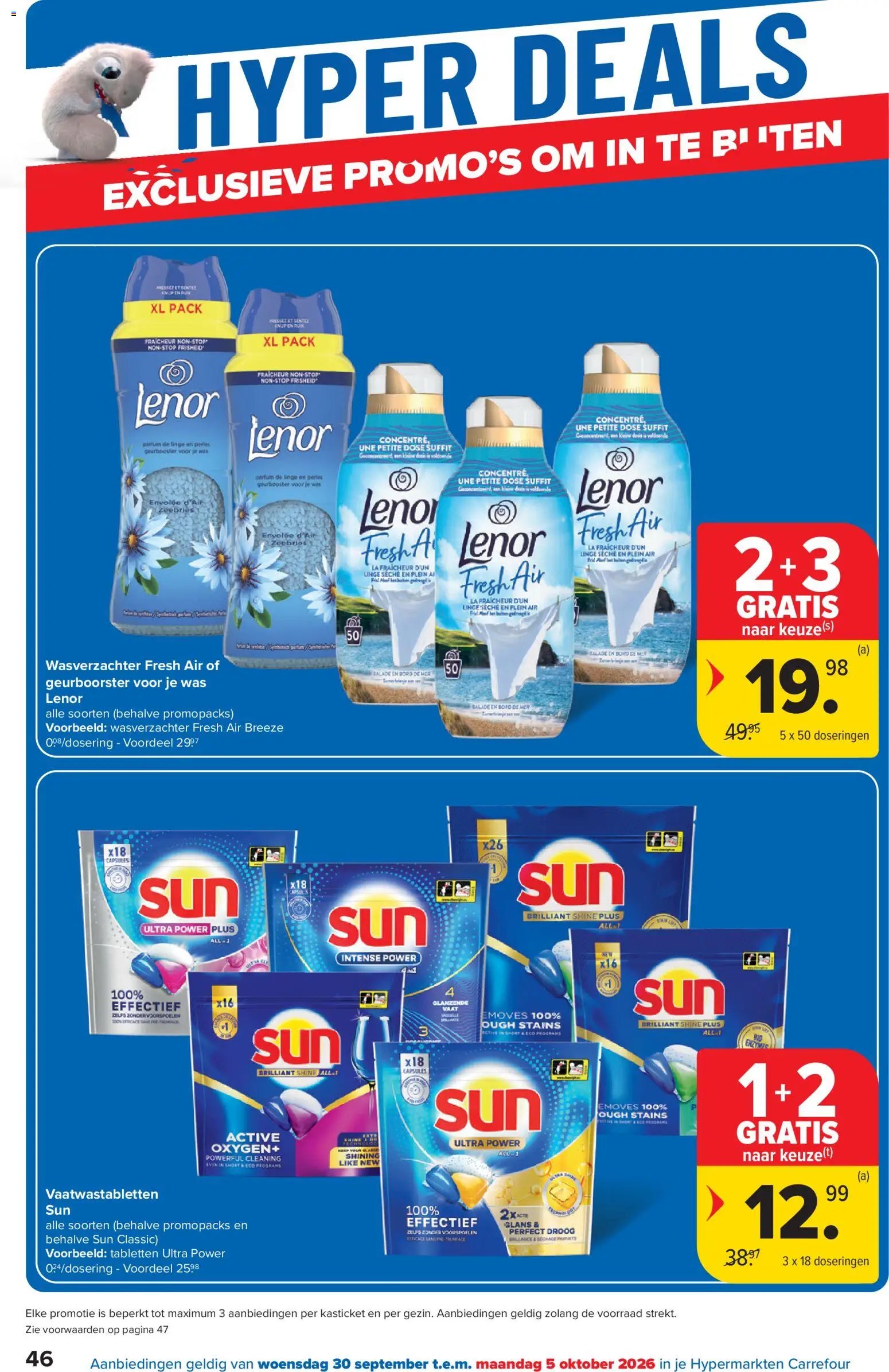 Carrefour folder van 30.09.2026 Carrefour Hypermarkt Promoties van de week