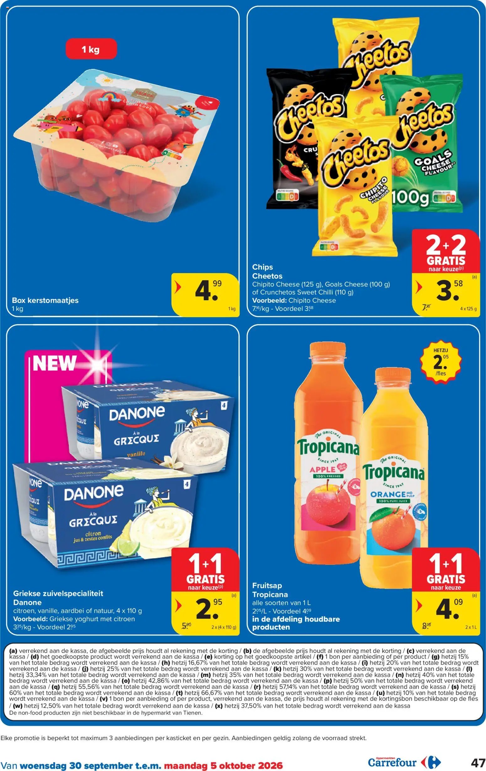 Carrefour folder van 30.09.2026 Carrefour Hypermarkt Promoties van de week