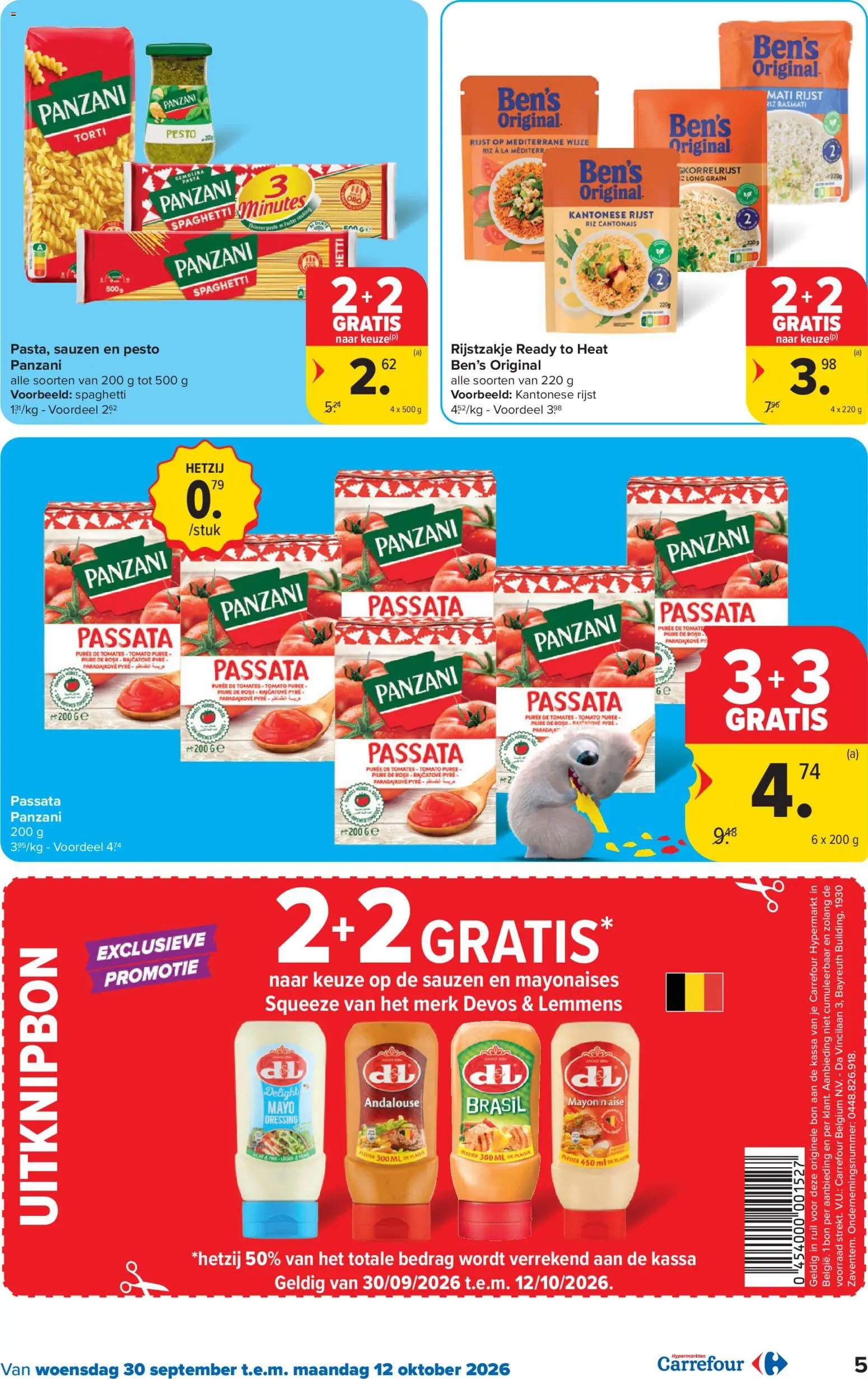 Carrefour folder van 30.09.2026 Carrefour Hypermarkt Promoties van de week