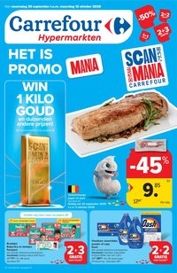 Carrefour folder van 30.09.2026 Carrefour Hypermarkt Promoties van de week