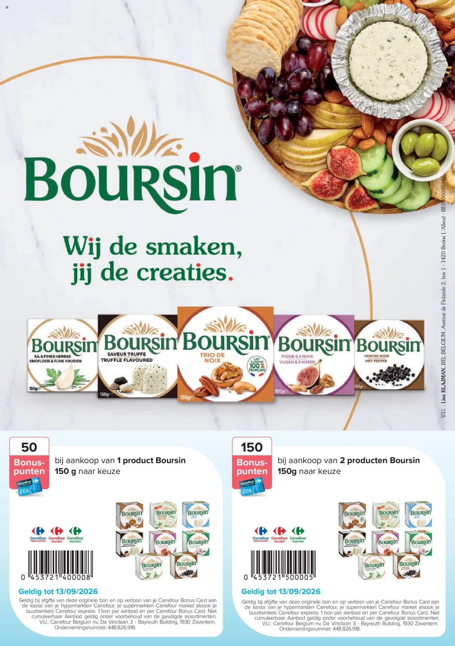 Carrefour folder van 17.08.2026 Carrefour E-Coupons
