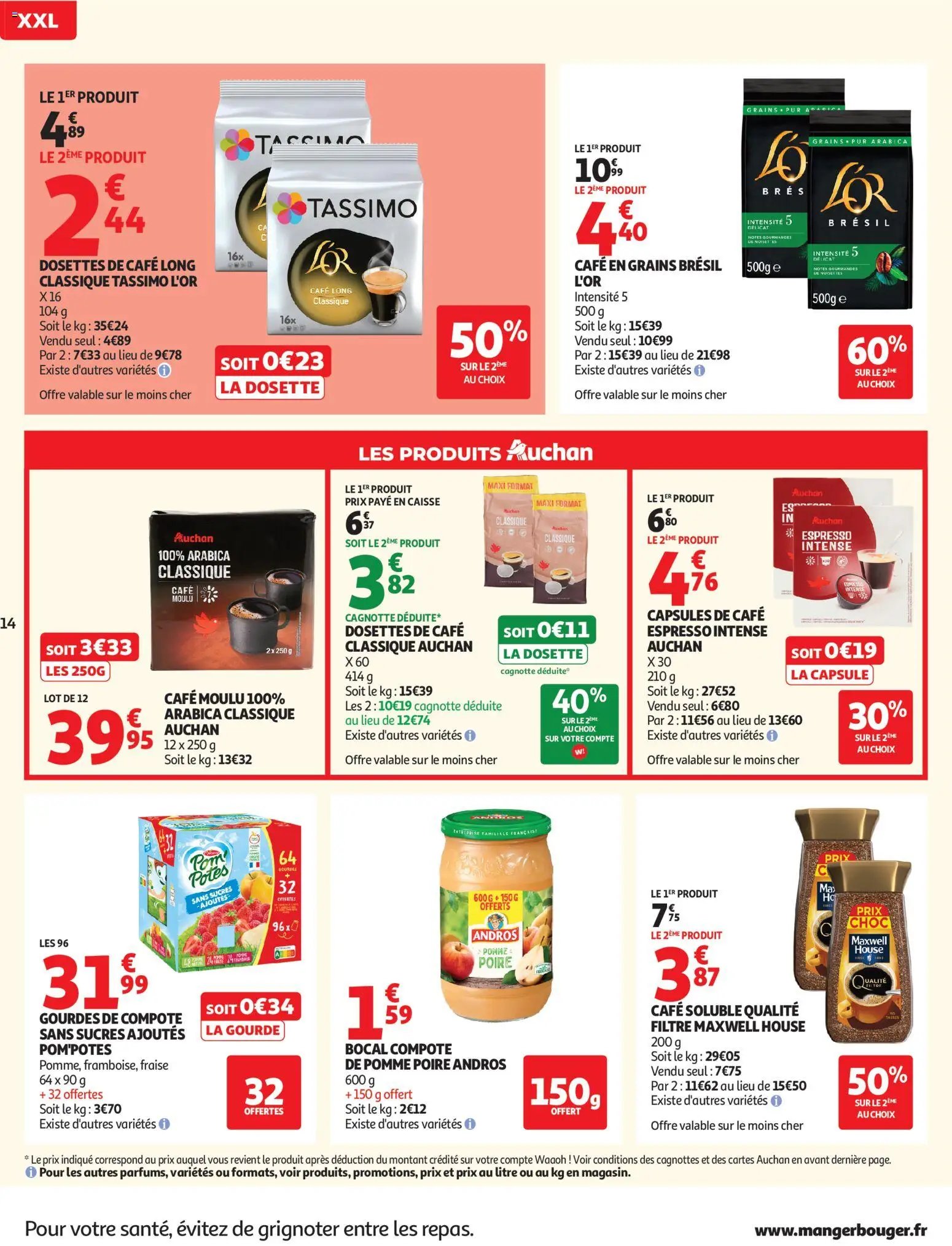 Auchan folder van 18.08.2026 Auchan Promos XXL hypers