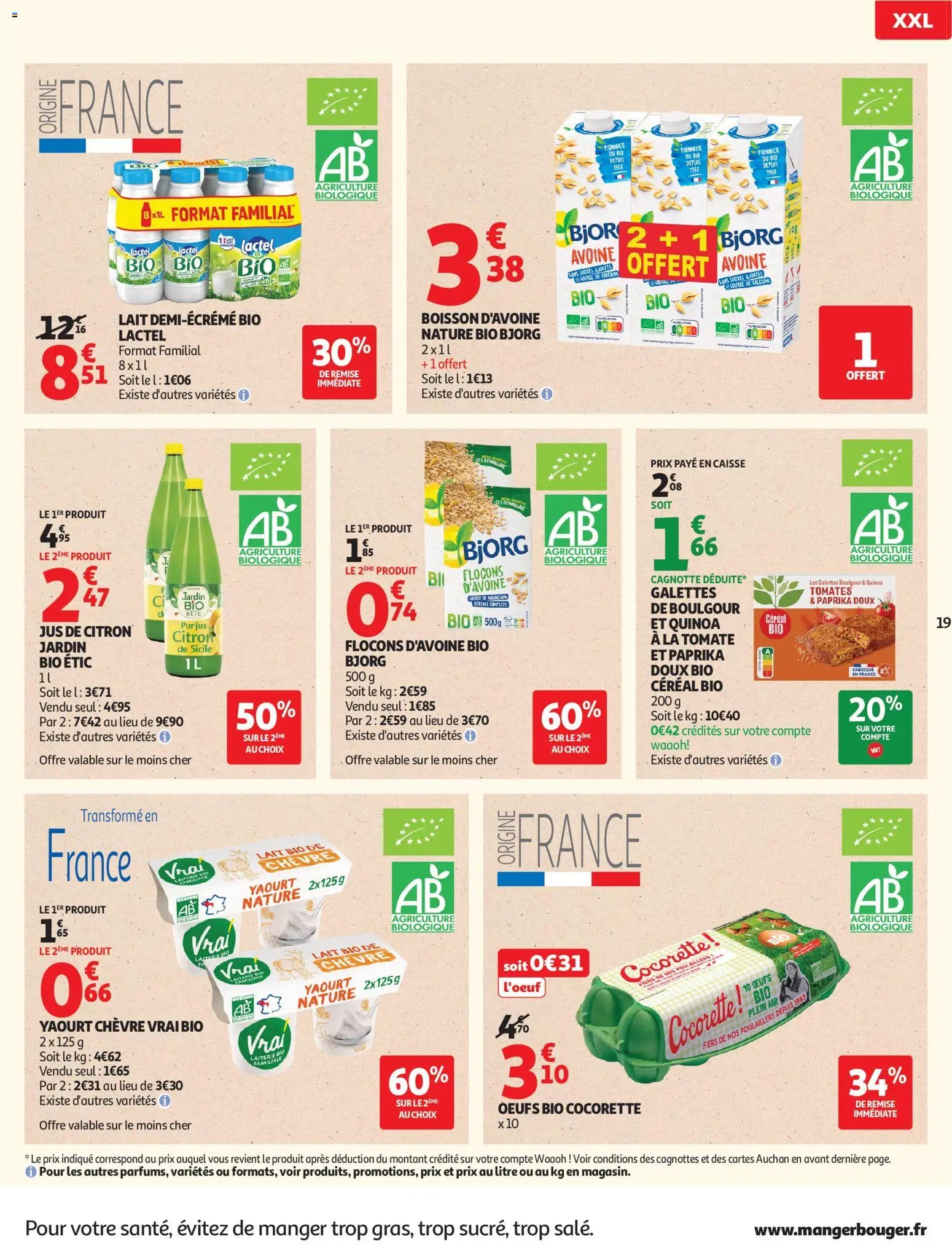 Auchan folder van 18.08.2026 Auchan Promos XXL hypers
