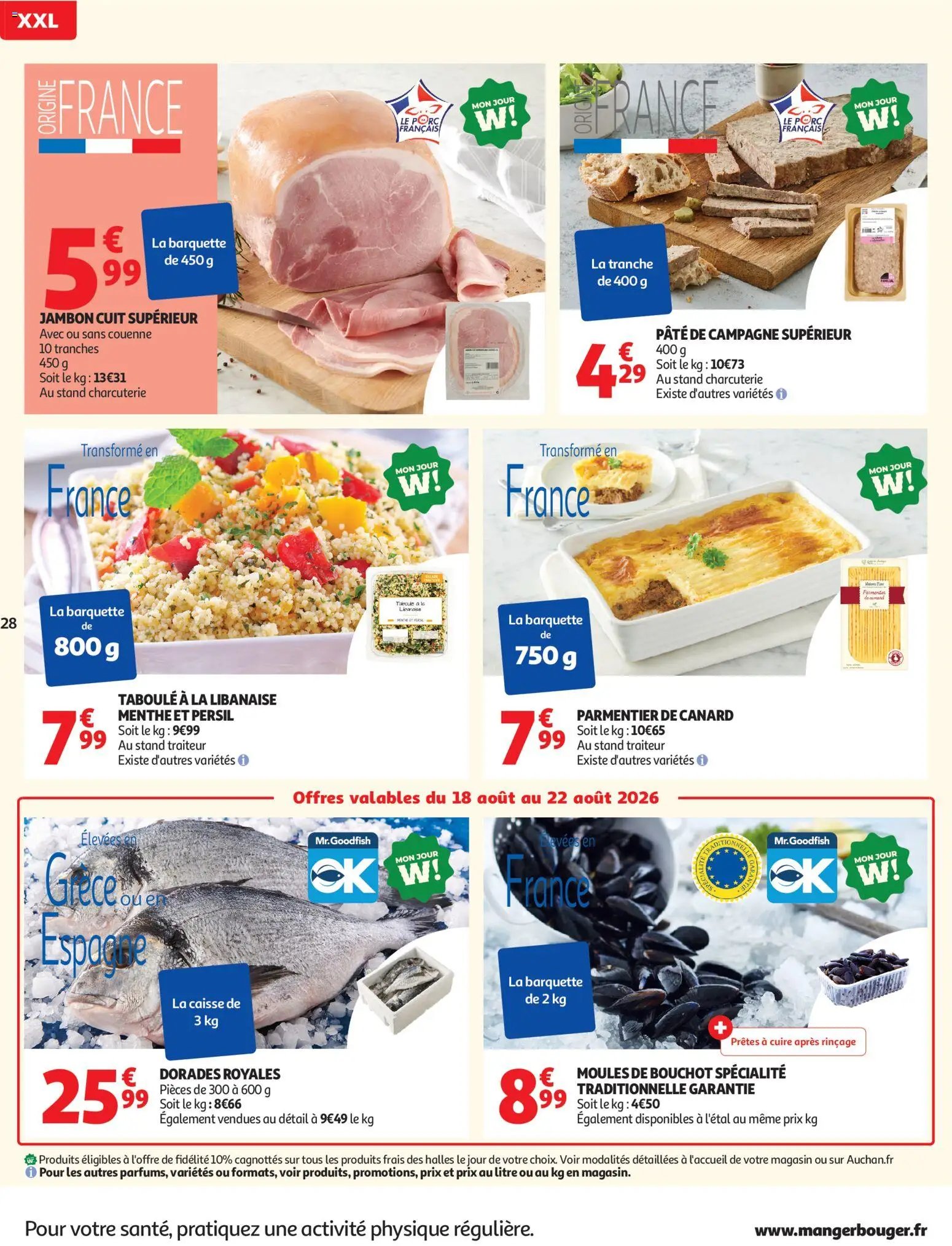 Auchan folder van 18.08.2026 Auchan Promos XXL hypers