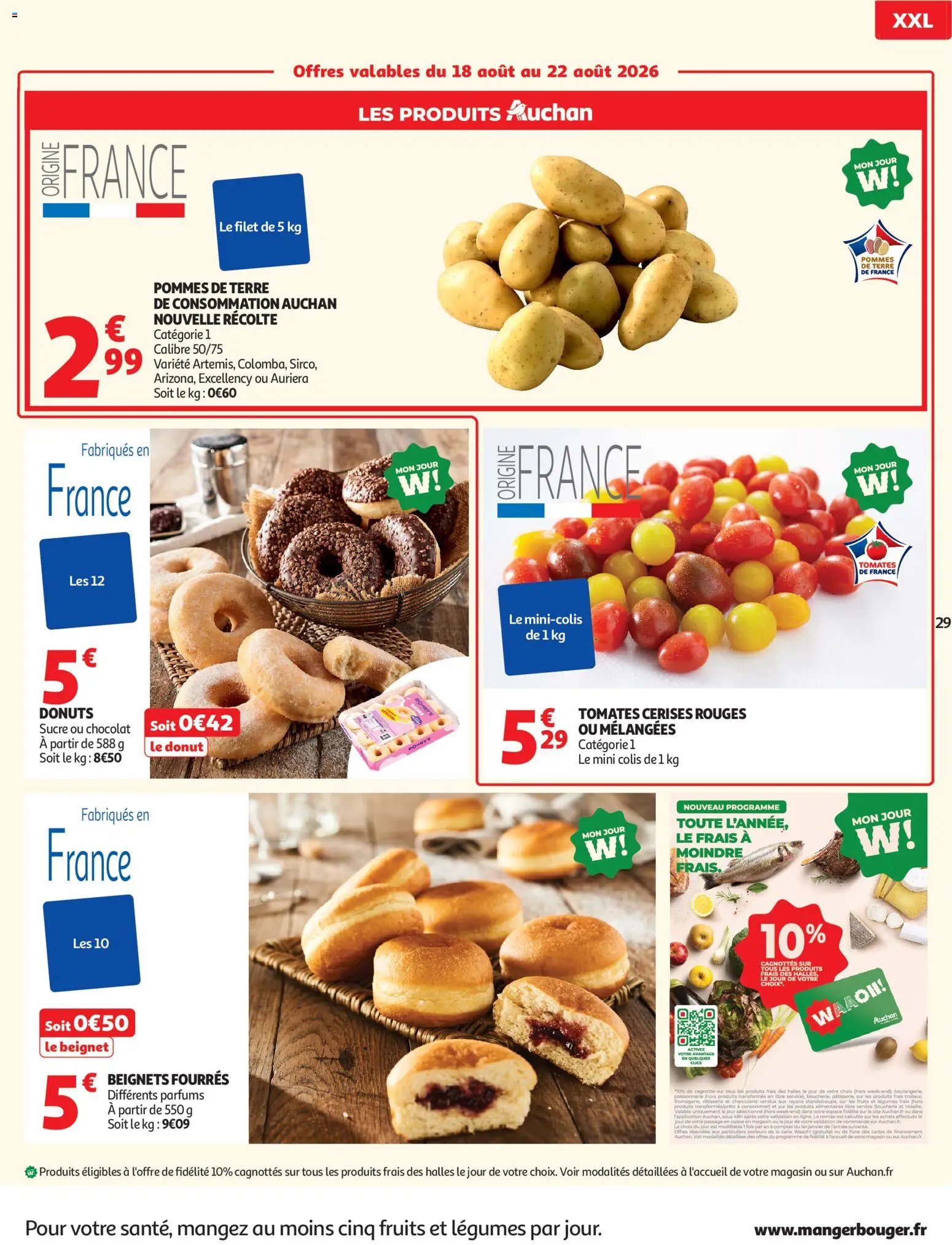 Auchan folder van 18.08.2026 Auchan Promos XXL hypers