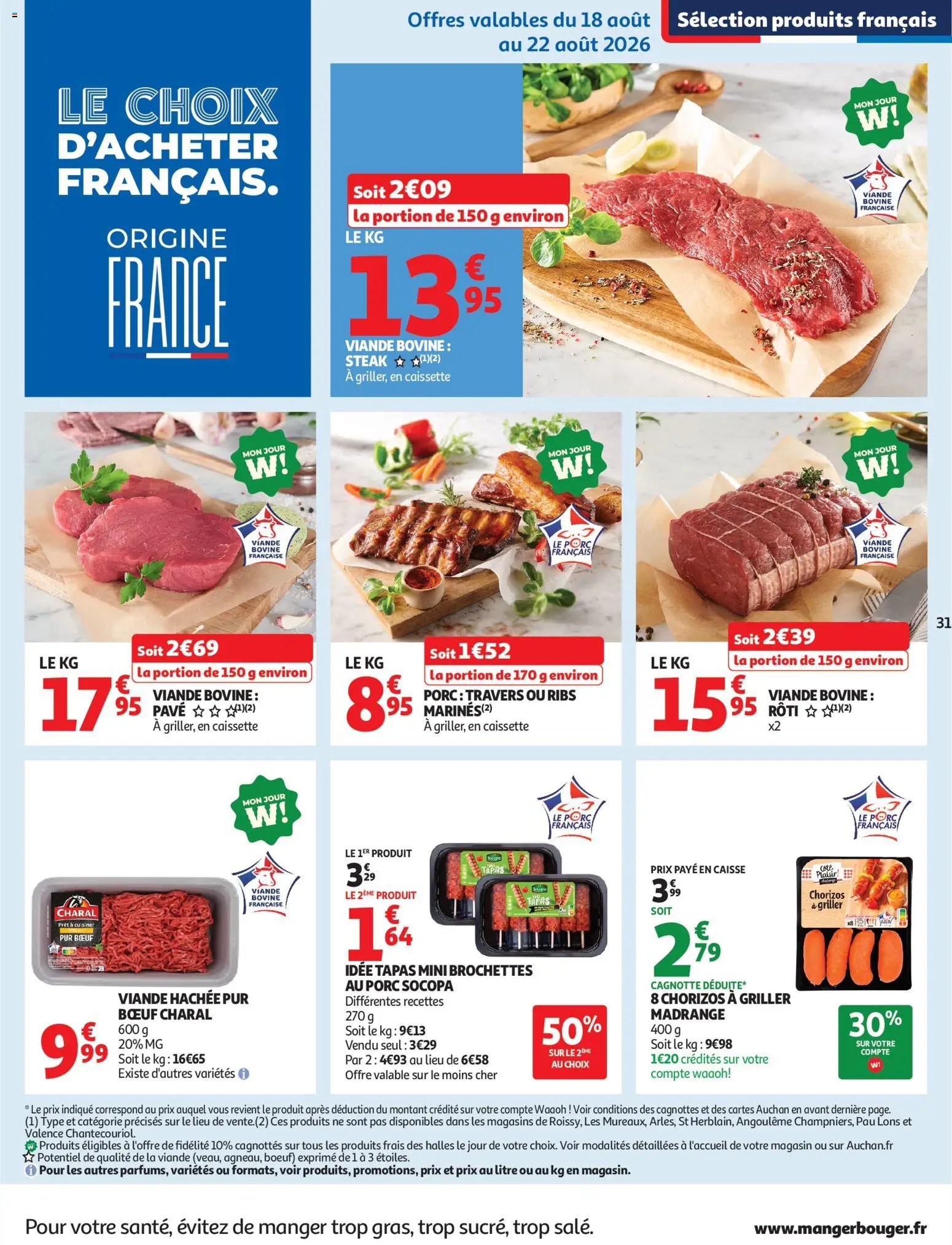 Auchan folder van 18.08.2026 Auchan Promos XXL hypers