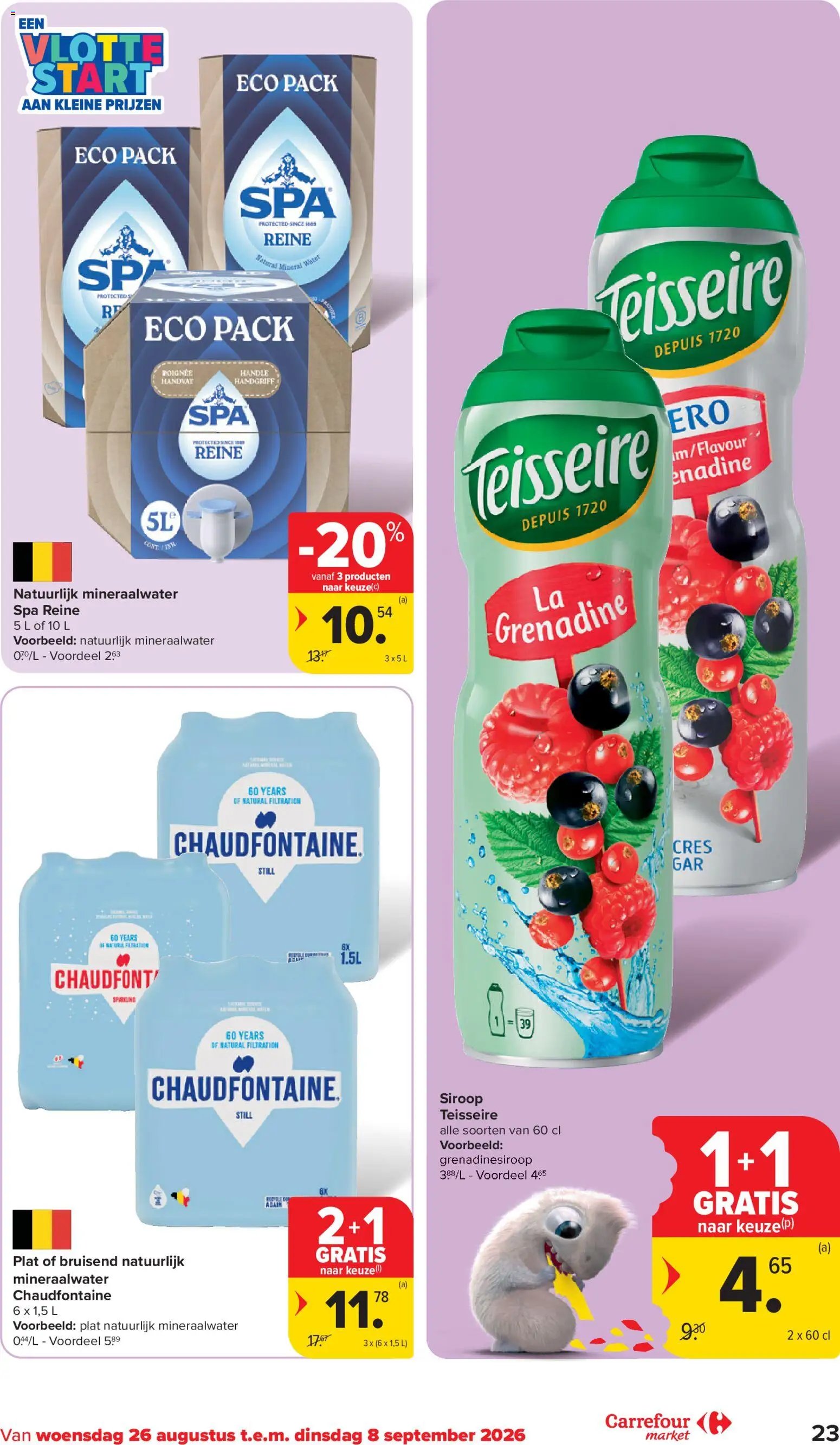 Carrefour folder van 26.08.2026 Carrefour Folder Market