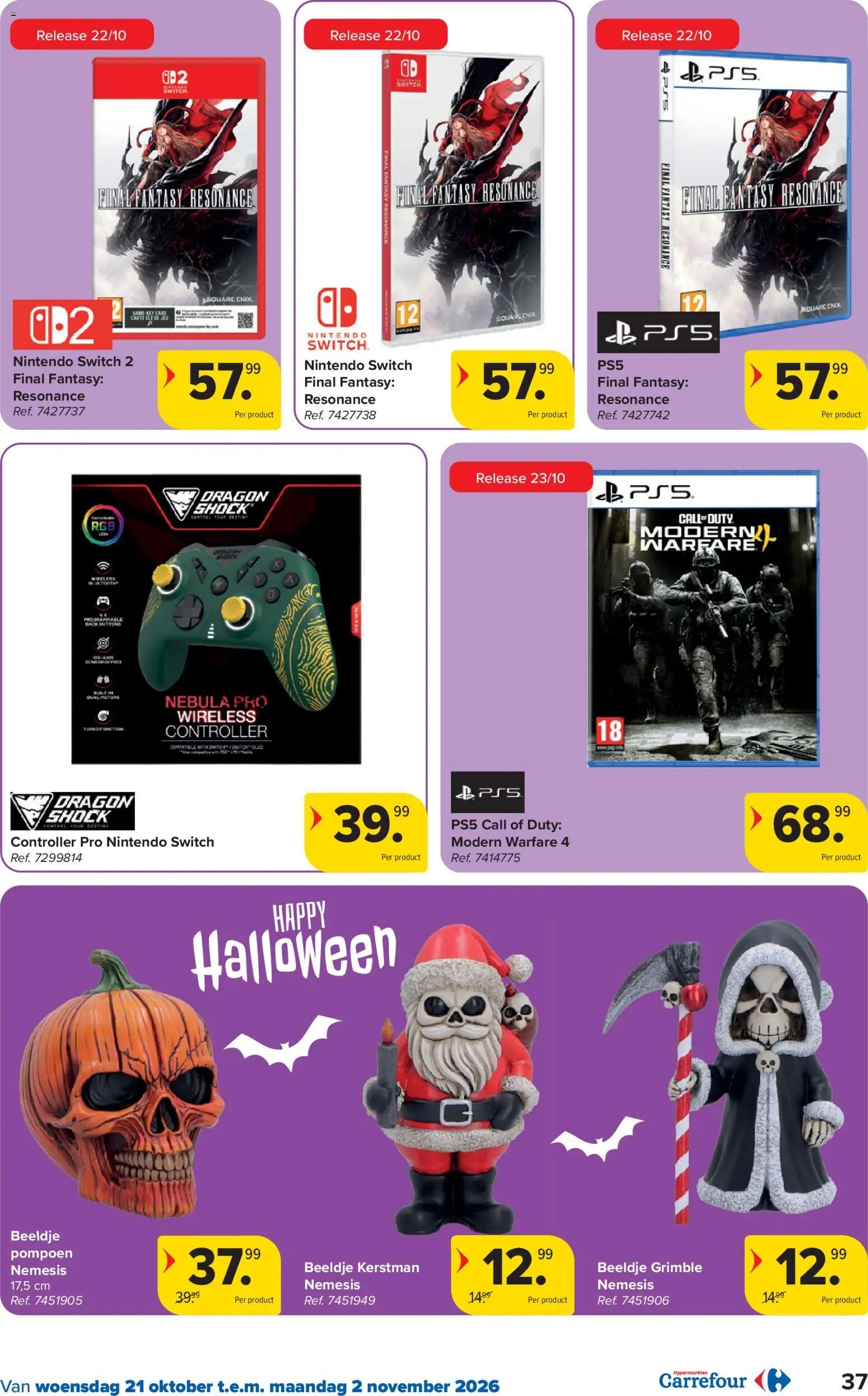 Carrefour folder vanaf 21/10/2026 >> deze week (market)