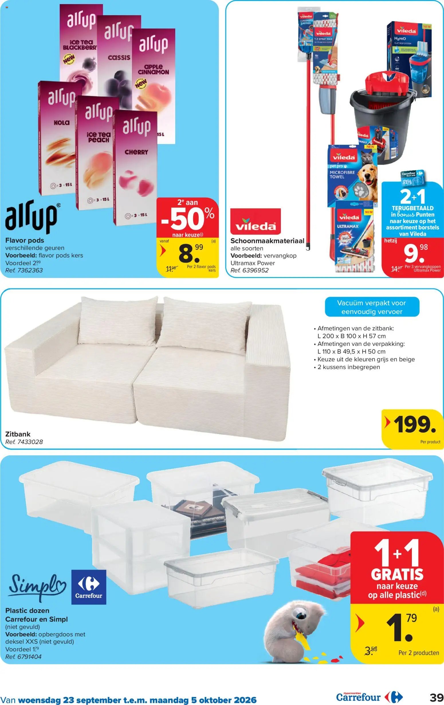 Carrefour folder van 23.09.2026 Carrefour folder week 39