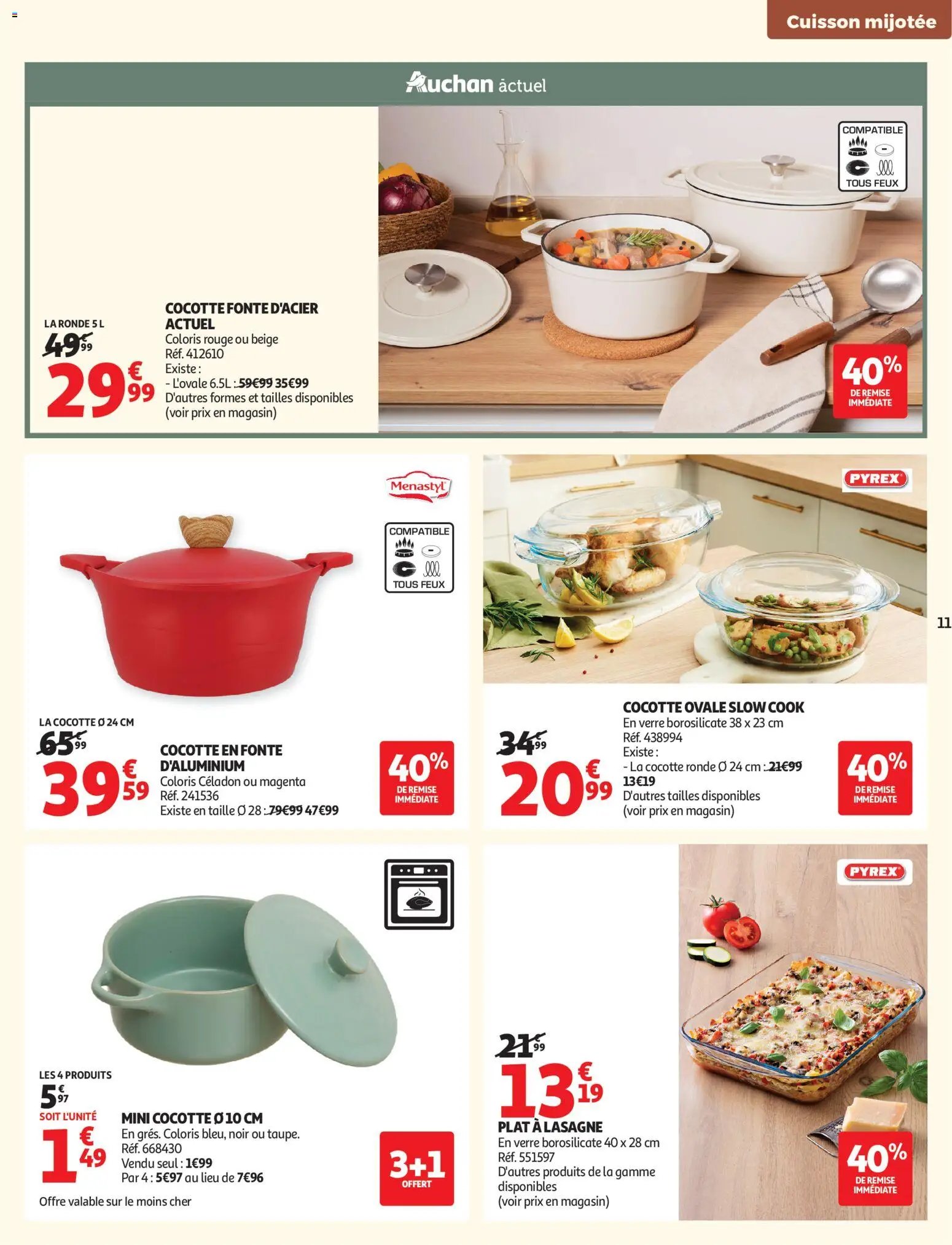 Auchan folder van 22.09.2026 Auchan Cuisine gourmande hypers
