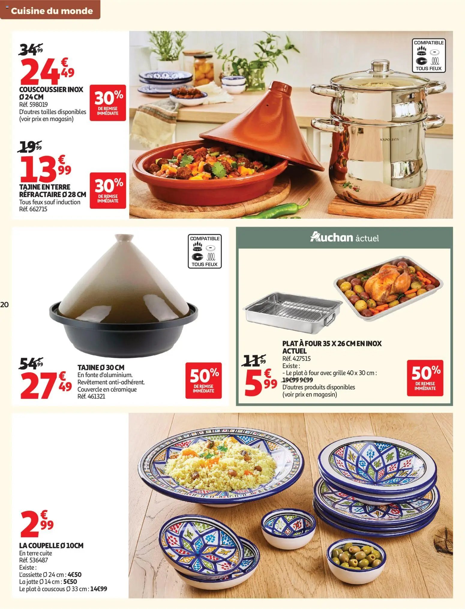 Auchan folder van 22.09.2026 Auchan Cuisine gourmande hypers