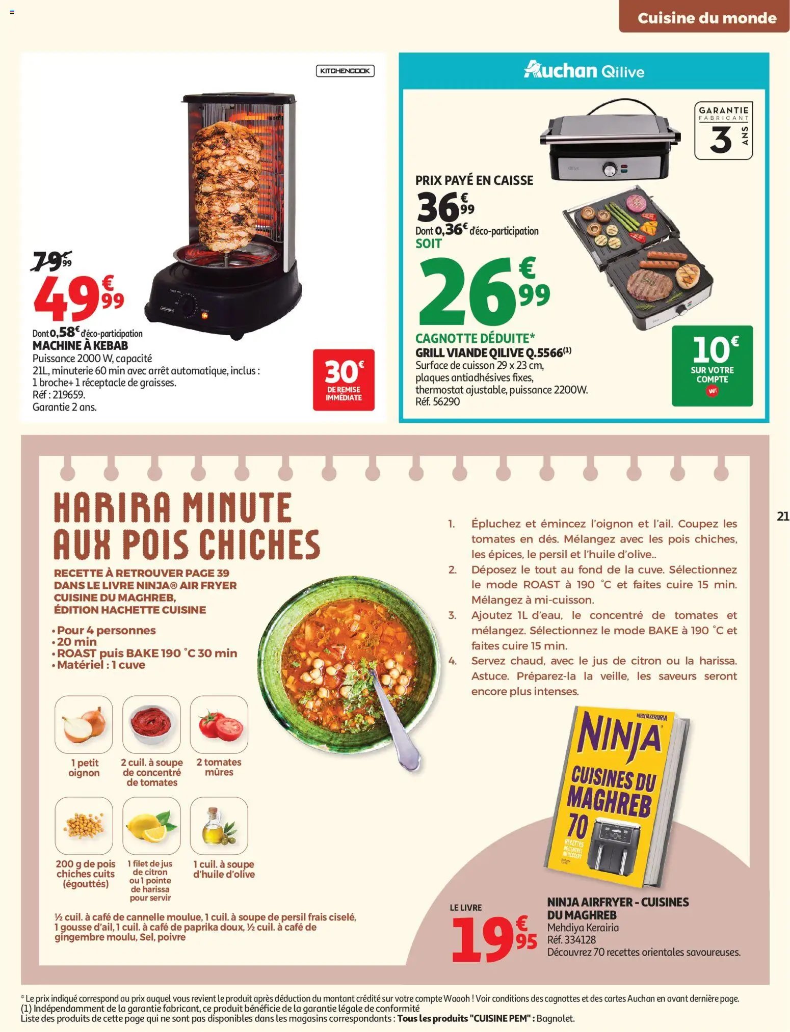 Auchan folder van 22.09.2026 Auchan Cuisine gourmande hypers