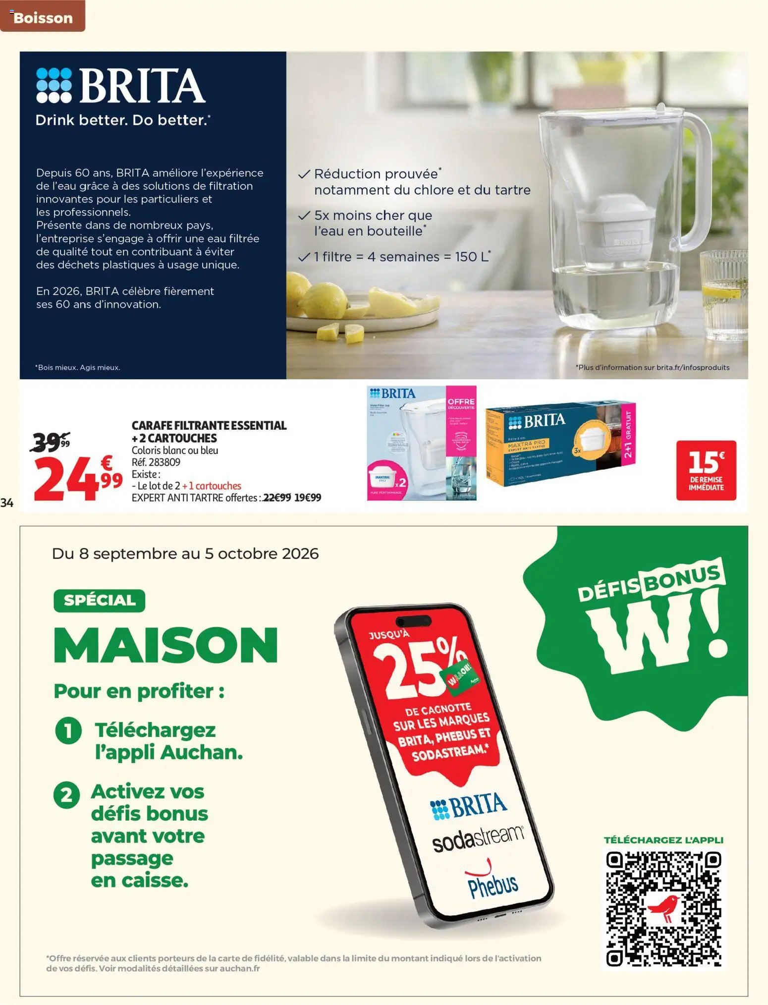 Auchan folder van 22.09.2026 Auchan Cuisine gourmande hypers