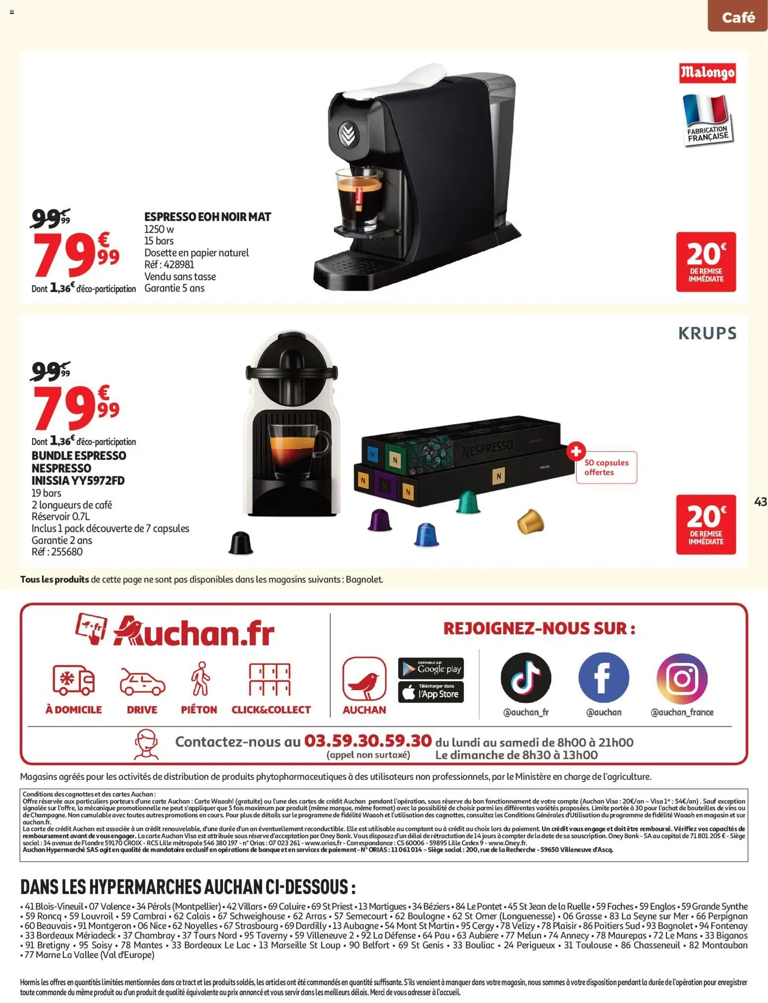Auchan folder van 22.09.2026 Auchan Cuisine gourmande hypers