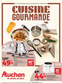 Auchan folder van 22.09.2026 Auchan Cuisine gourmande hypers