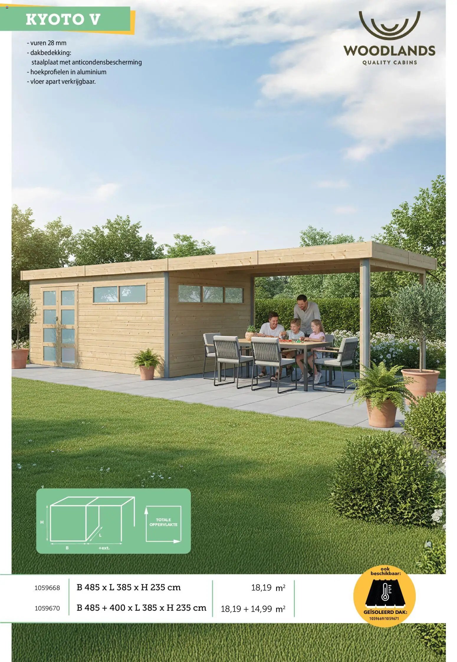 Hubo folder van 01.07.2026 Hubo - Tuinhuis catalogus