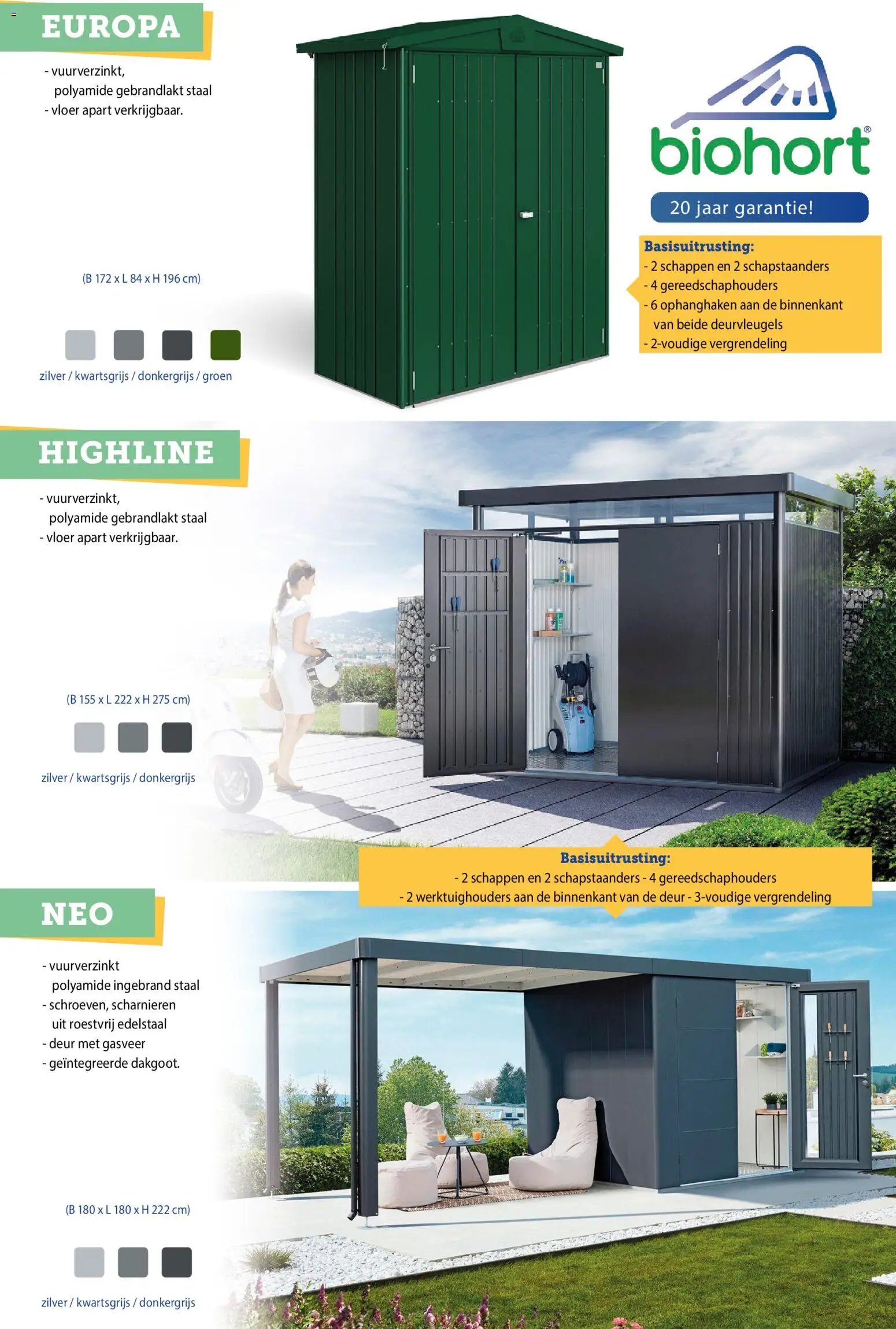 Hubo folder van 01.07.2026 Hubo - Tuinhuis catalogus