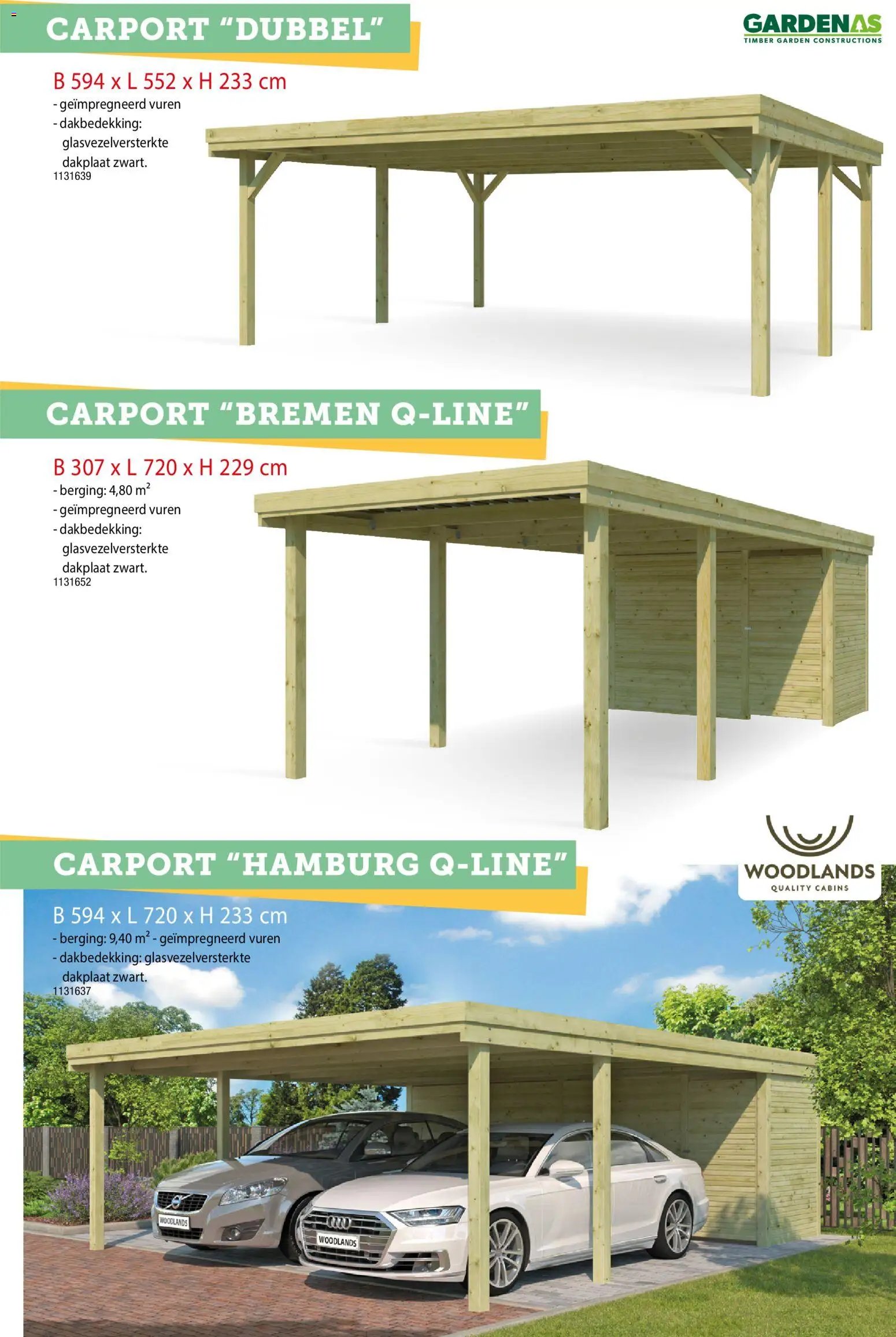 Hubo folder van 01.07.2026 Hubo - Tuinhuis catalogus