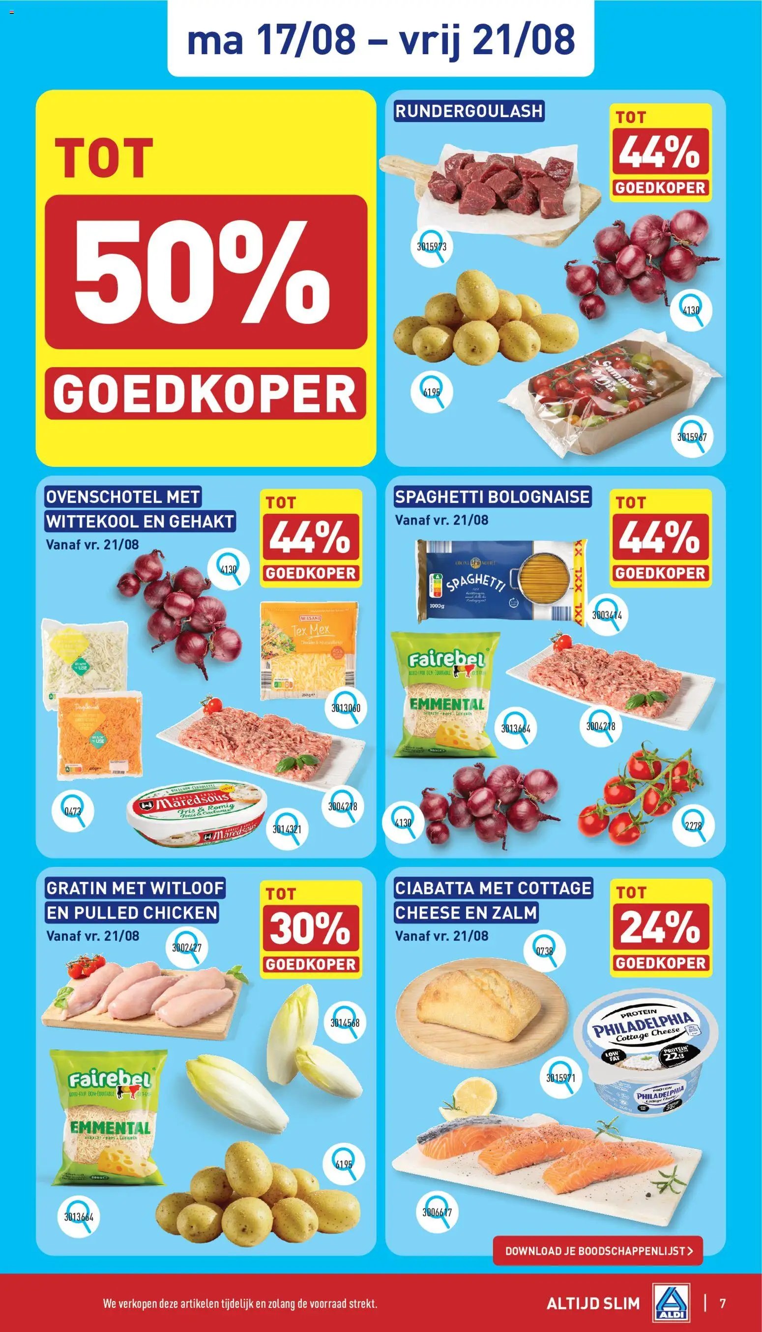 Aldi folder van 17.08.2026 Aldi folder week 34