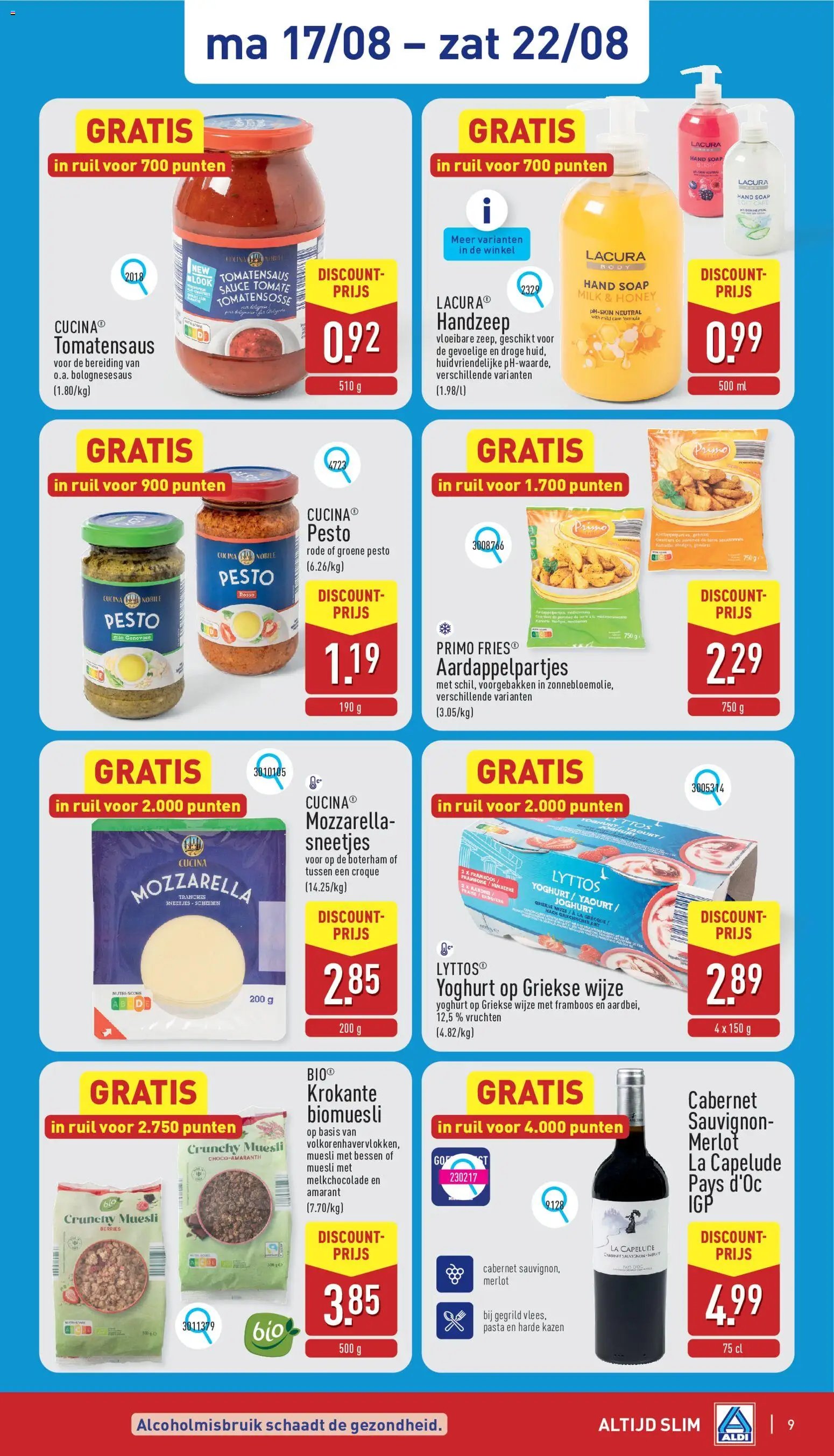 Aldi folder van 17.08.2026 Aldi folder week 34