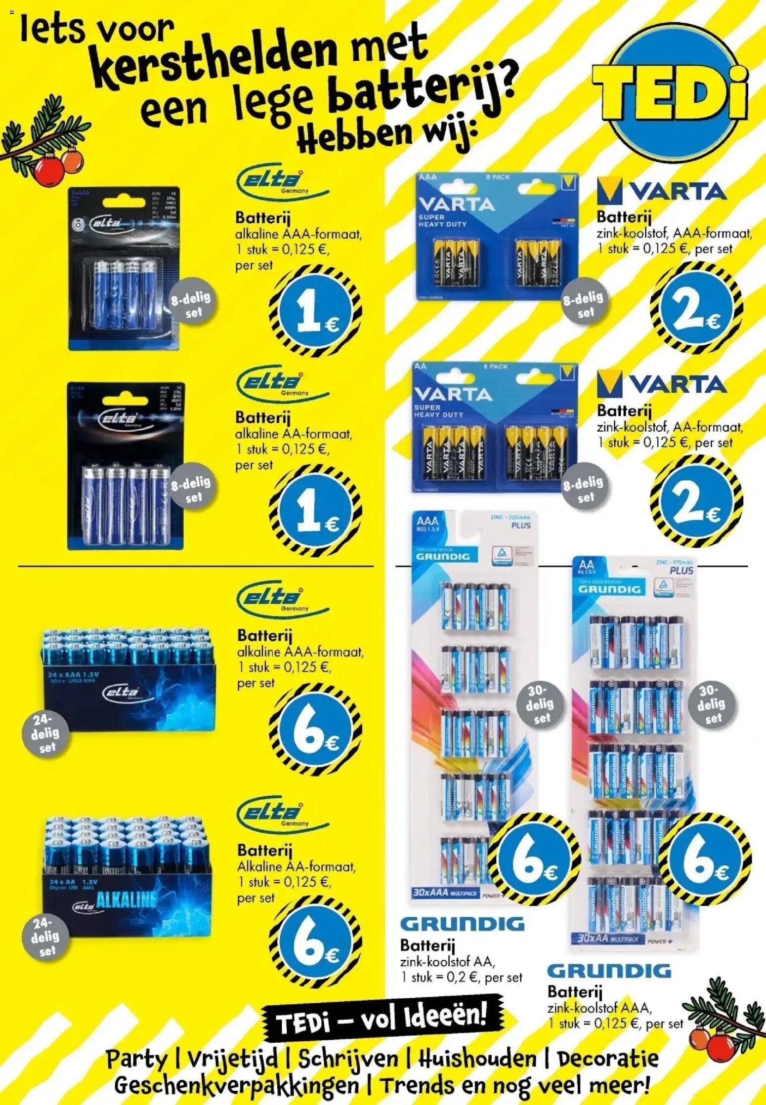 TEDi folder van 06.11.2025 TEDi folder tot 15.11.2025