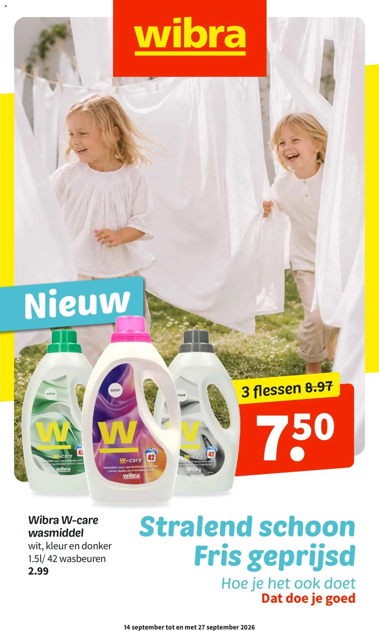 Wibra folder van 14.09.2026 Wibra Folder