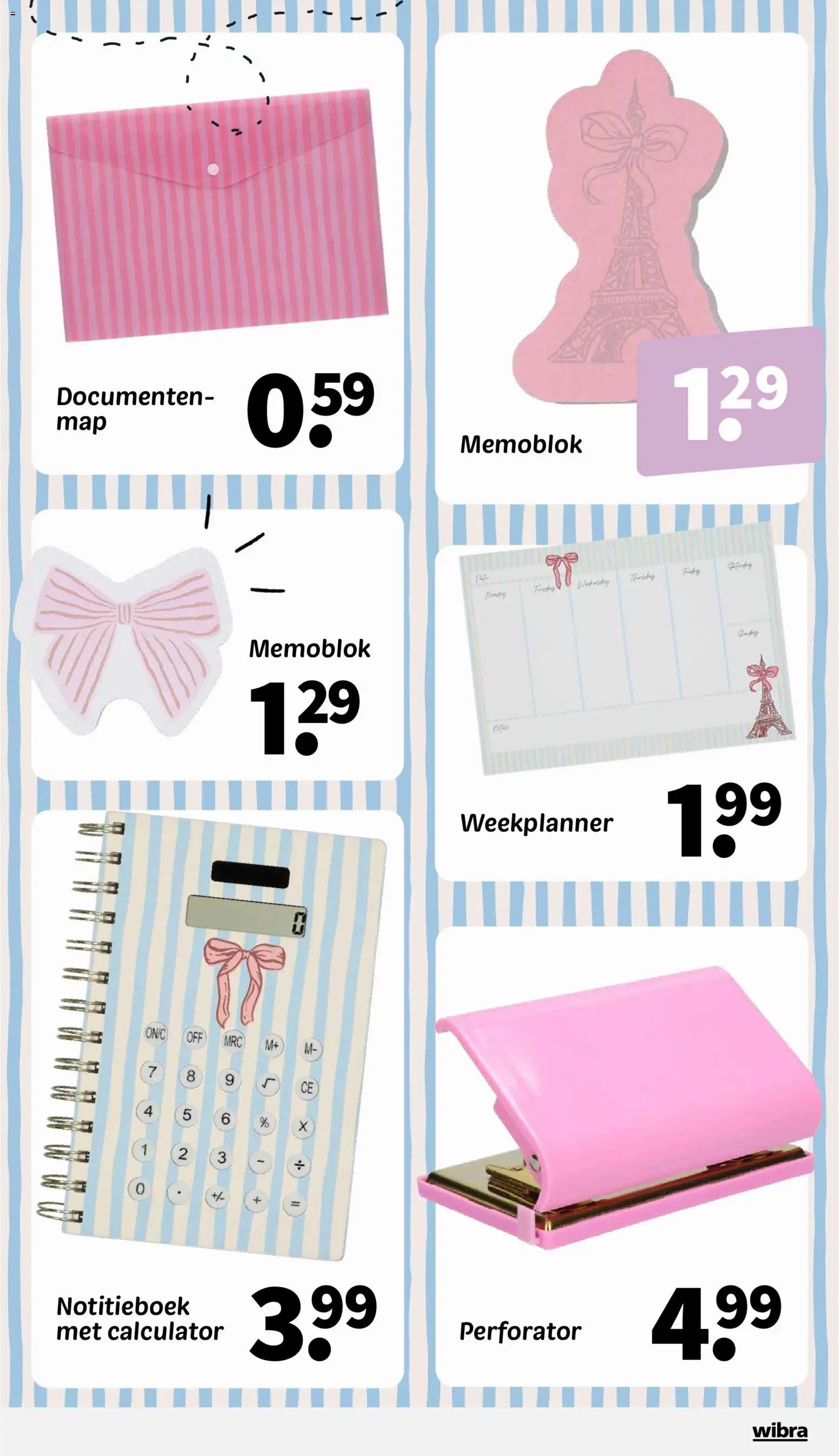 Wibra folder van 03.08.2026 Wibra Folder