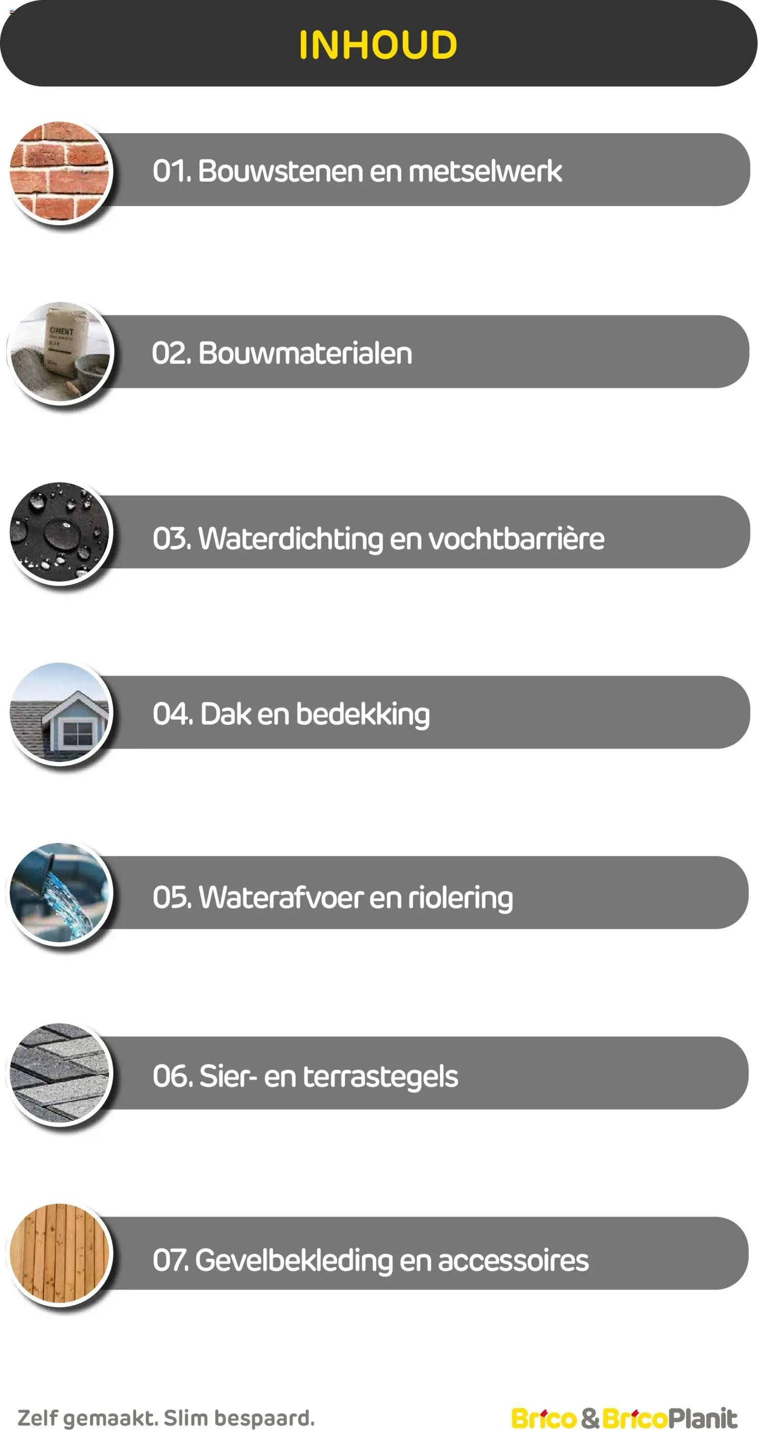 Brico folder van 17.08.2026 Brico Bouw & Drive-in magazine