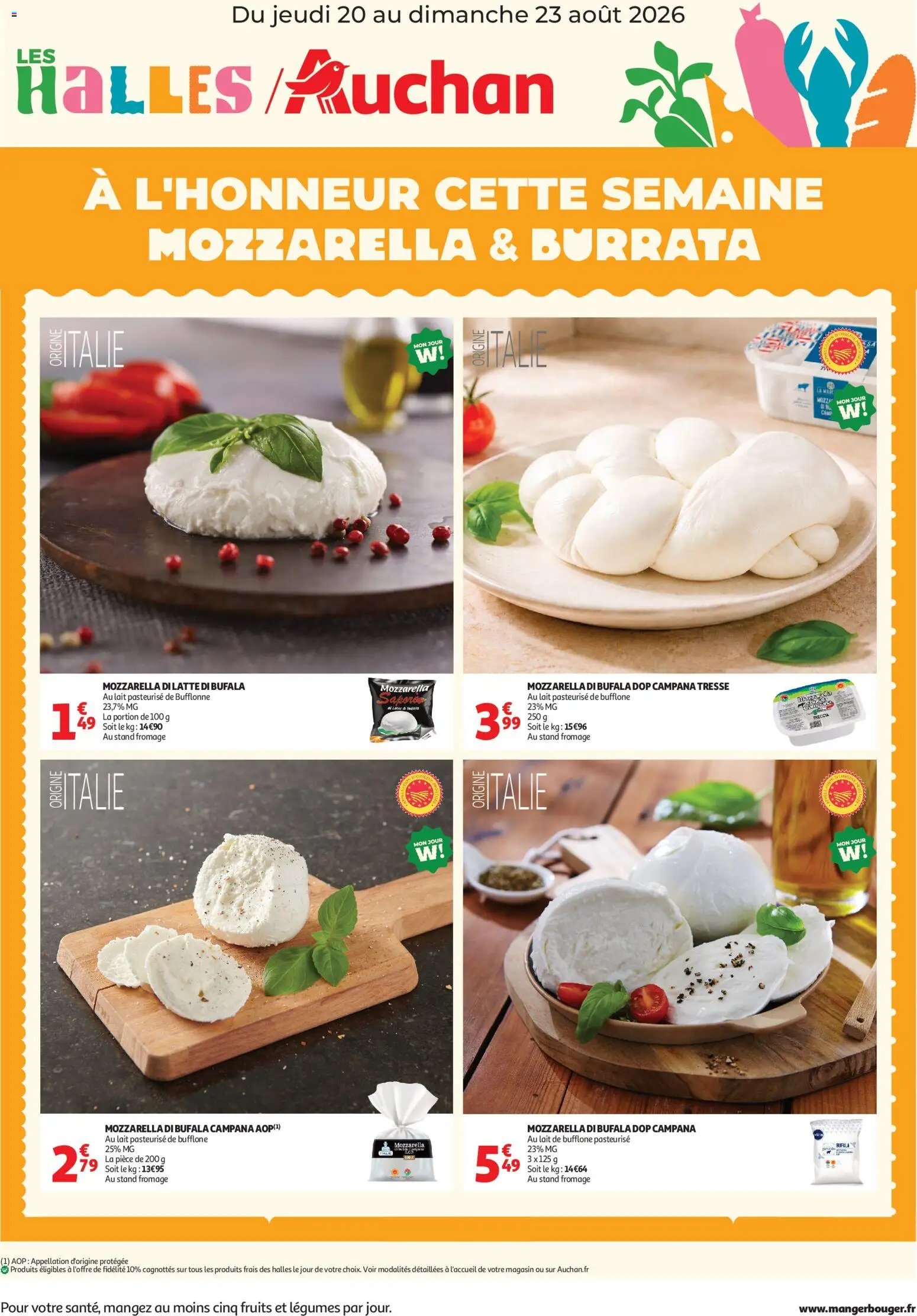 Auchan folder van 20.08.2026 Auchan Bons plans du week end