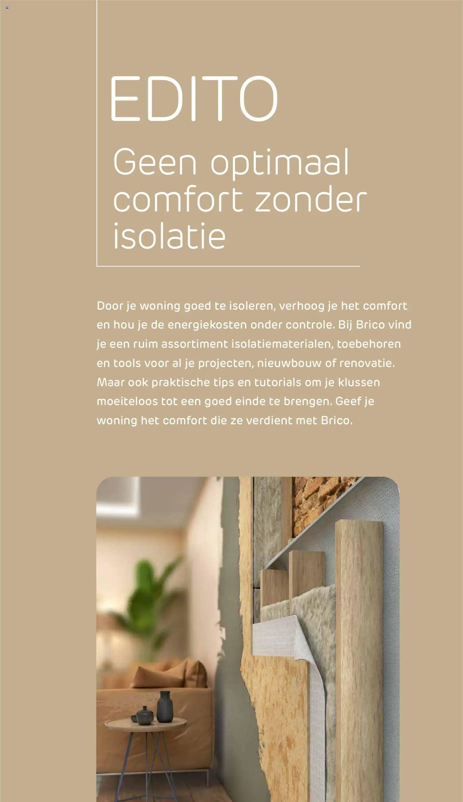 Brico folder van 24.07.2026 Brico isolatiecatalogus