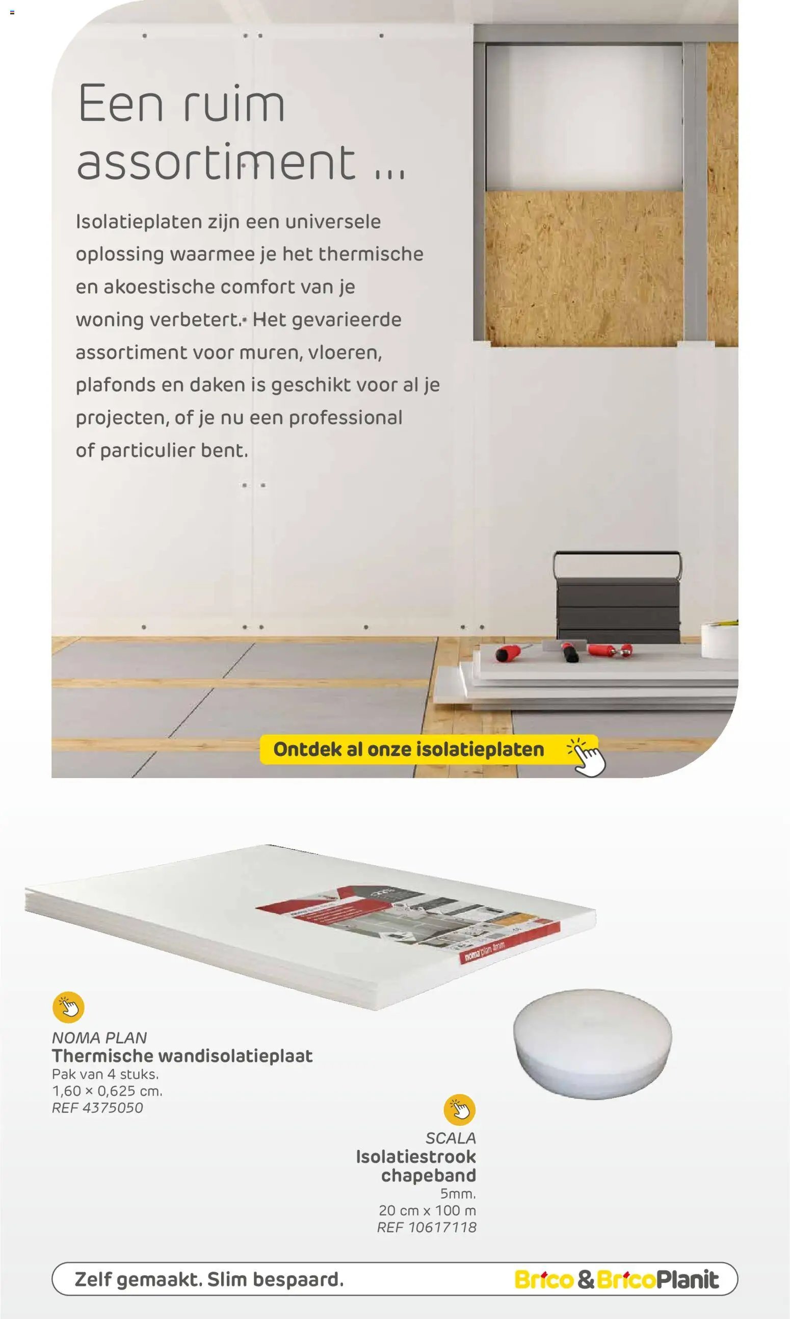 Brico folder van 24.07.2026 Brico isolatiecatalogus