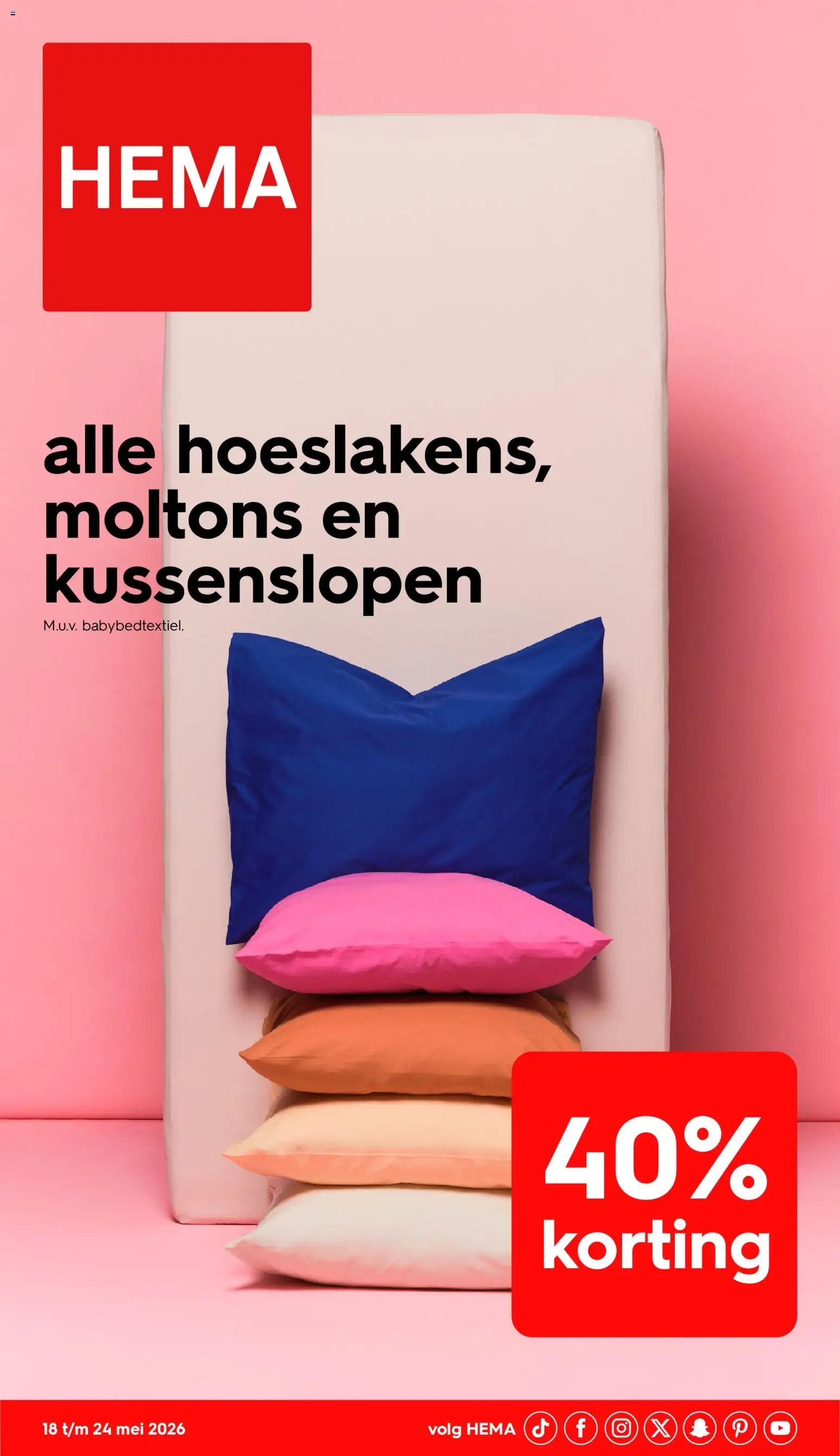 Hema folder van 18.05.2026 Hema Folder / Publicité