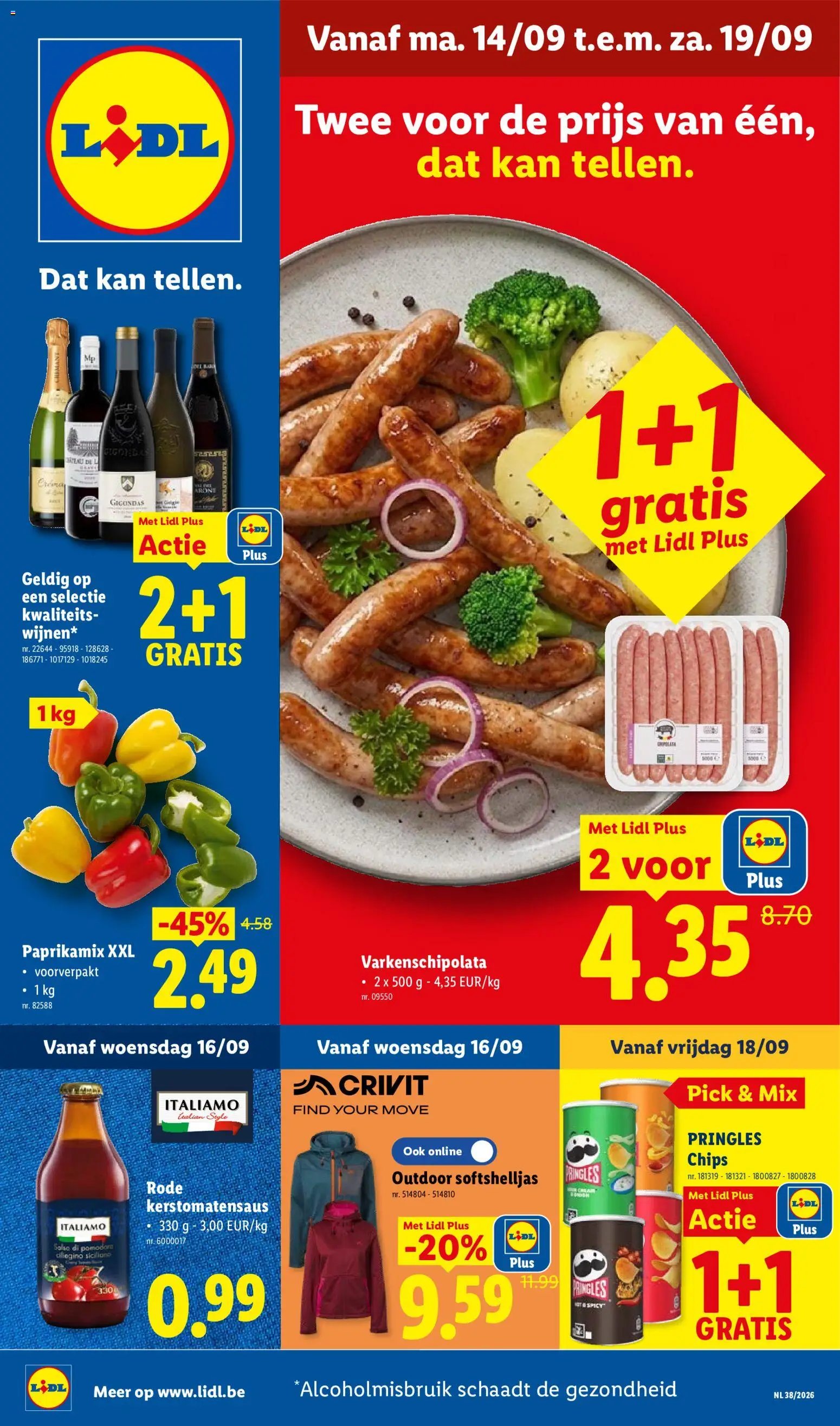 Lidl folder van 14.09.2026 Lidl Folder week 38
