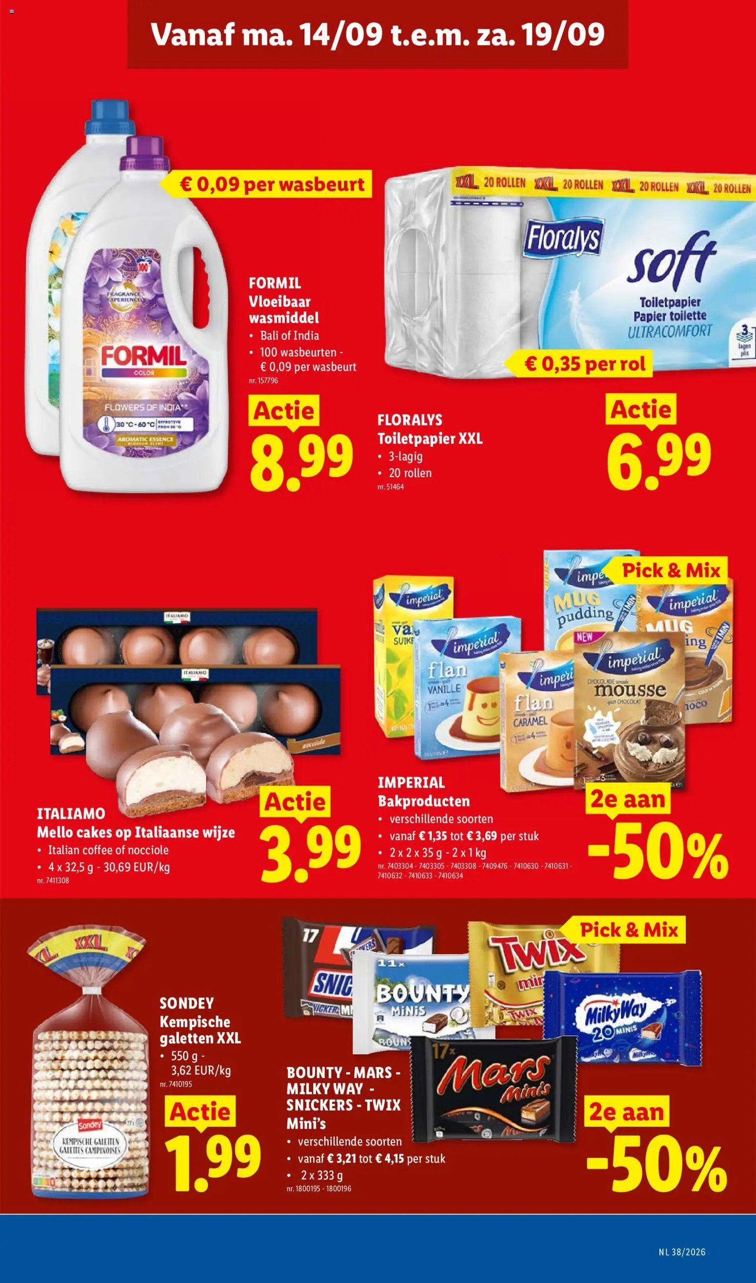 Lidl folder van 14.09.2026 Lidl Folder week 38