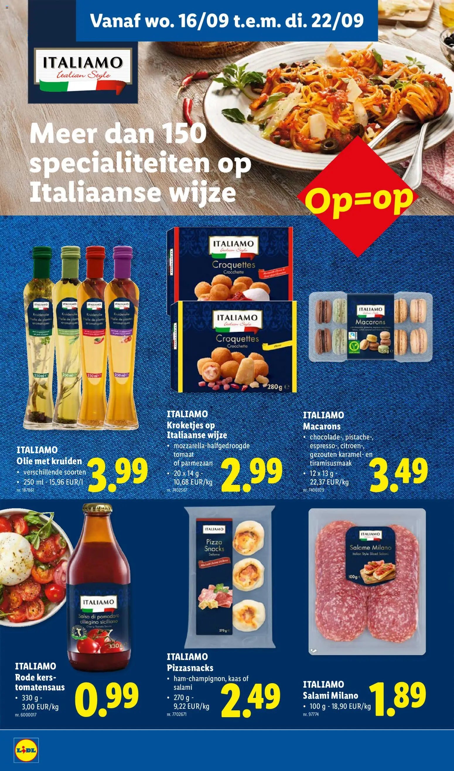 Lidl folder van 14.09.2026 Lidl Folder week 38
