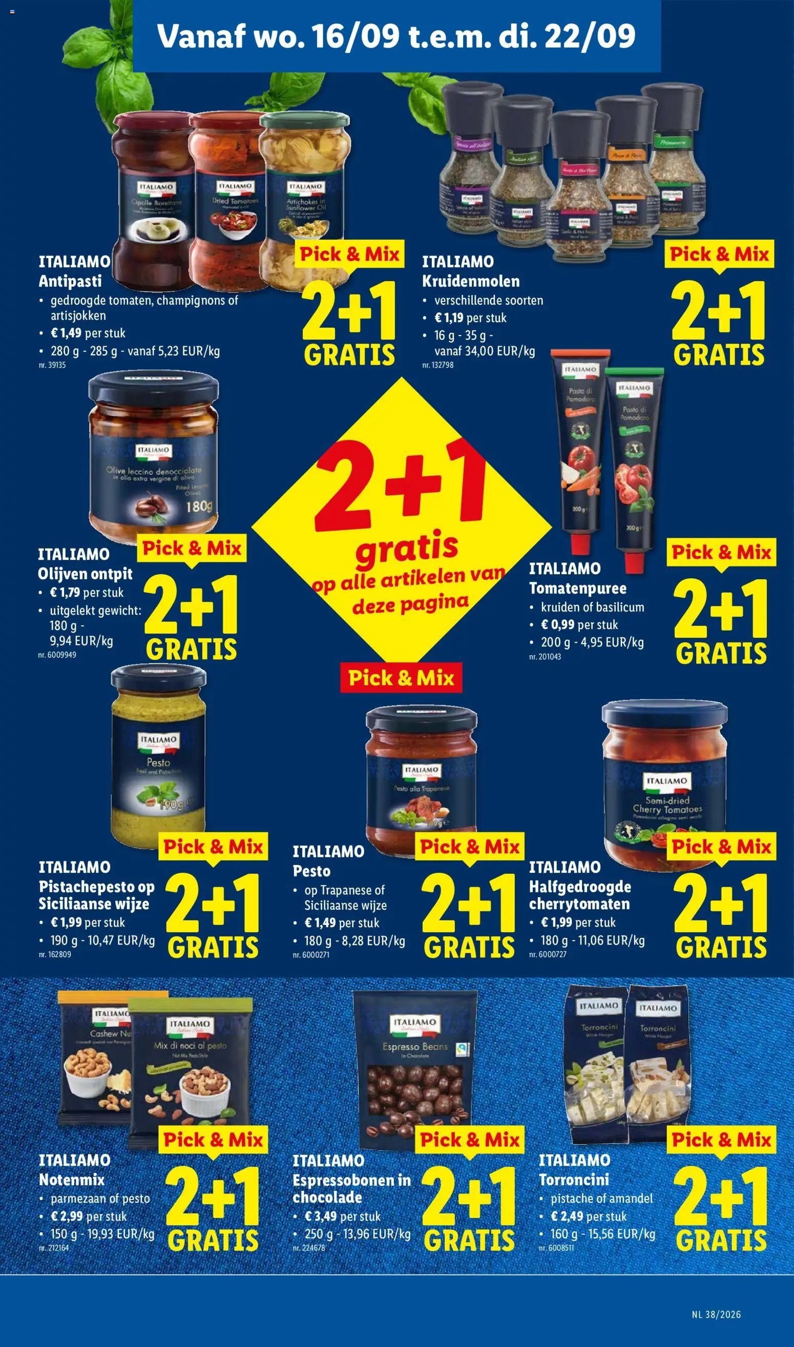 Lidl folder van 14.09.2026 Lidl Folder week 38