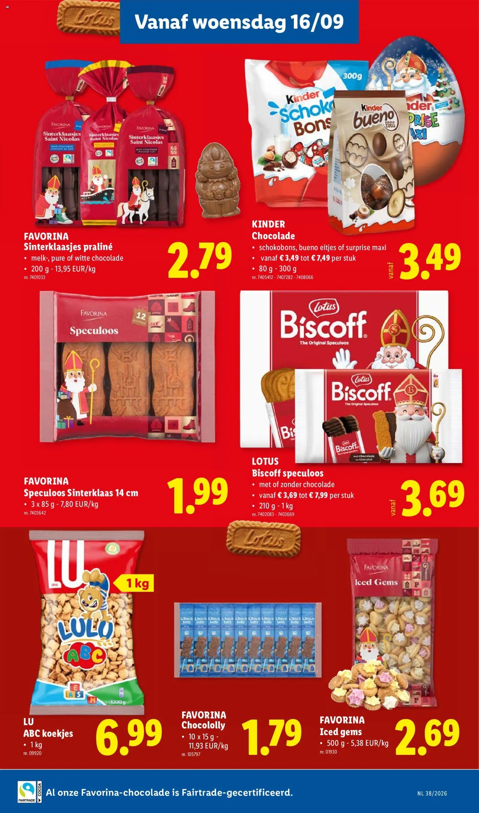Lidl folder van 14.09.2026 Lidl Folder week 38