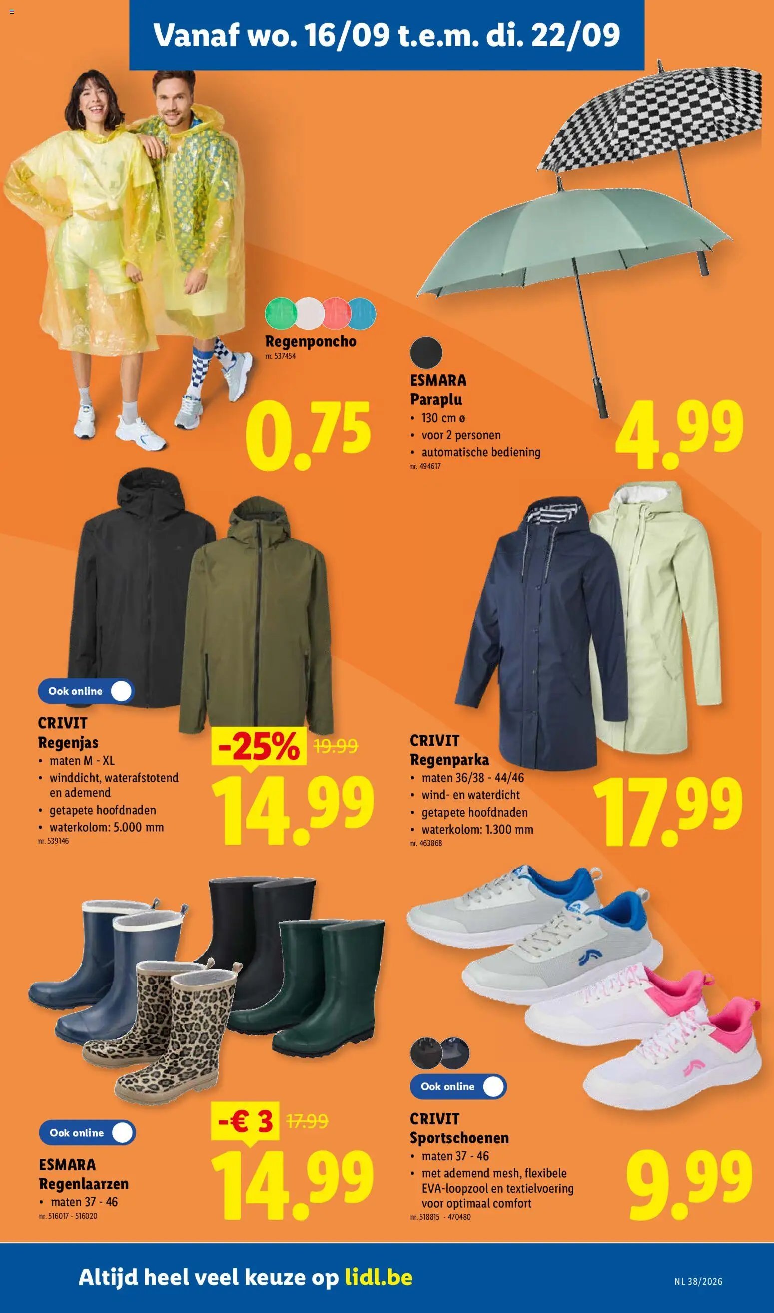 Lidl folder van 14.09.2026 Lidl Folder week 38