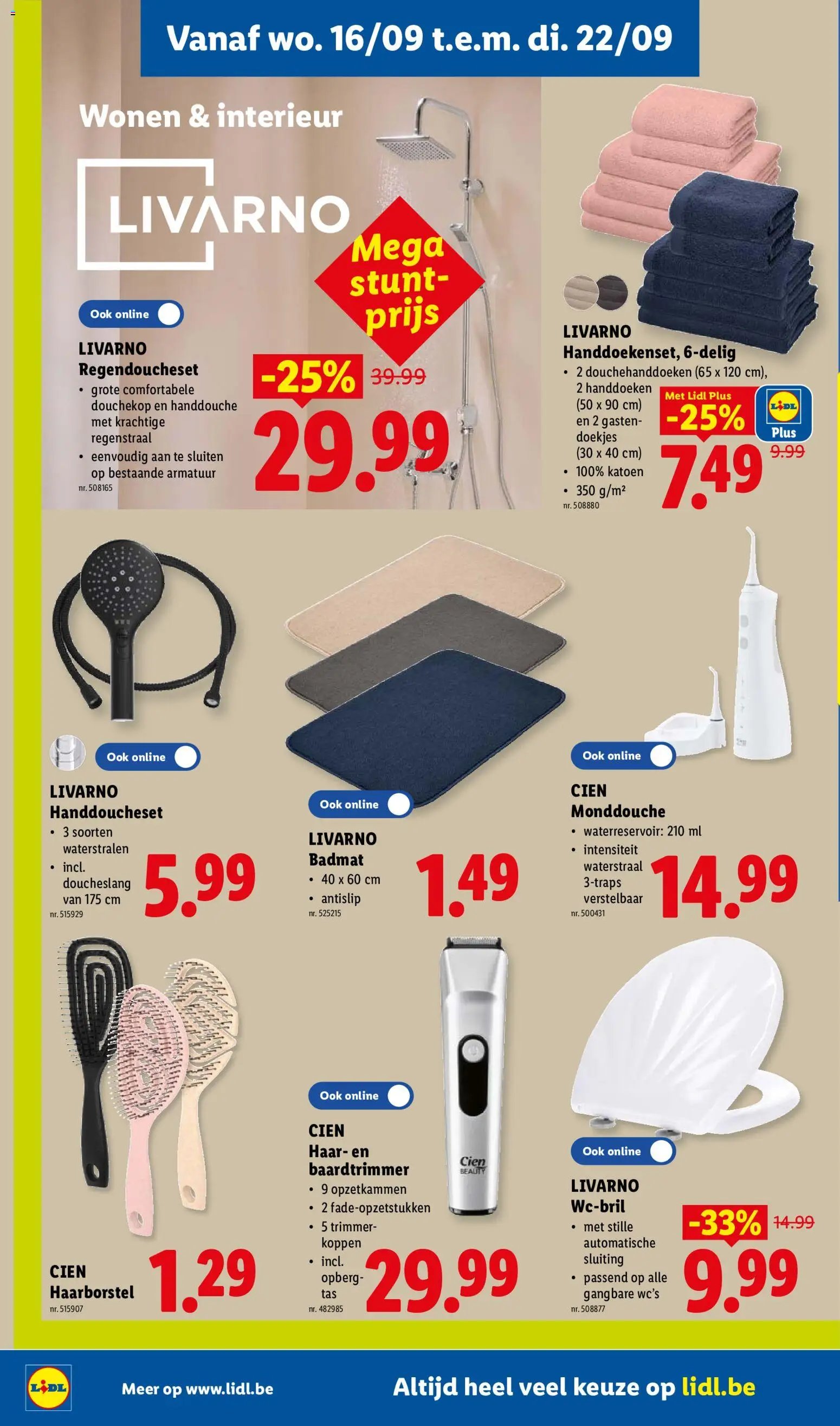 Lidl folder van 14.09.2026 Lidl Folder week 38