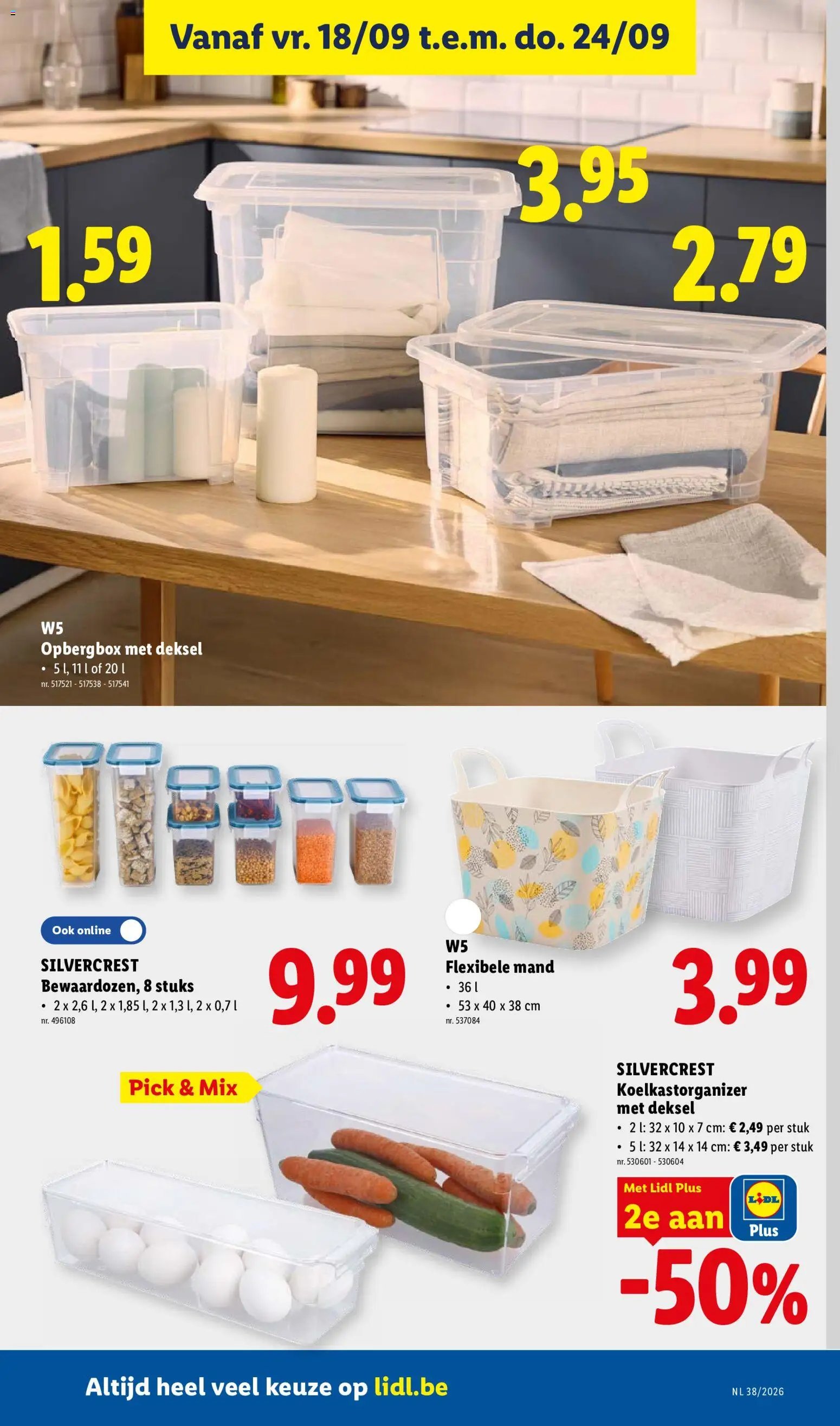 Lidl folder van 14.09.2026 Lidl Folder week 38