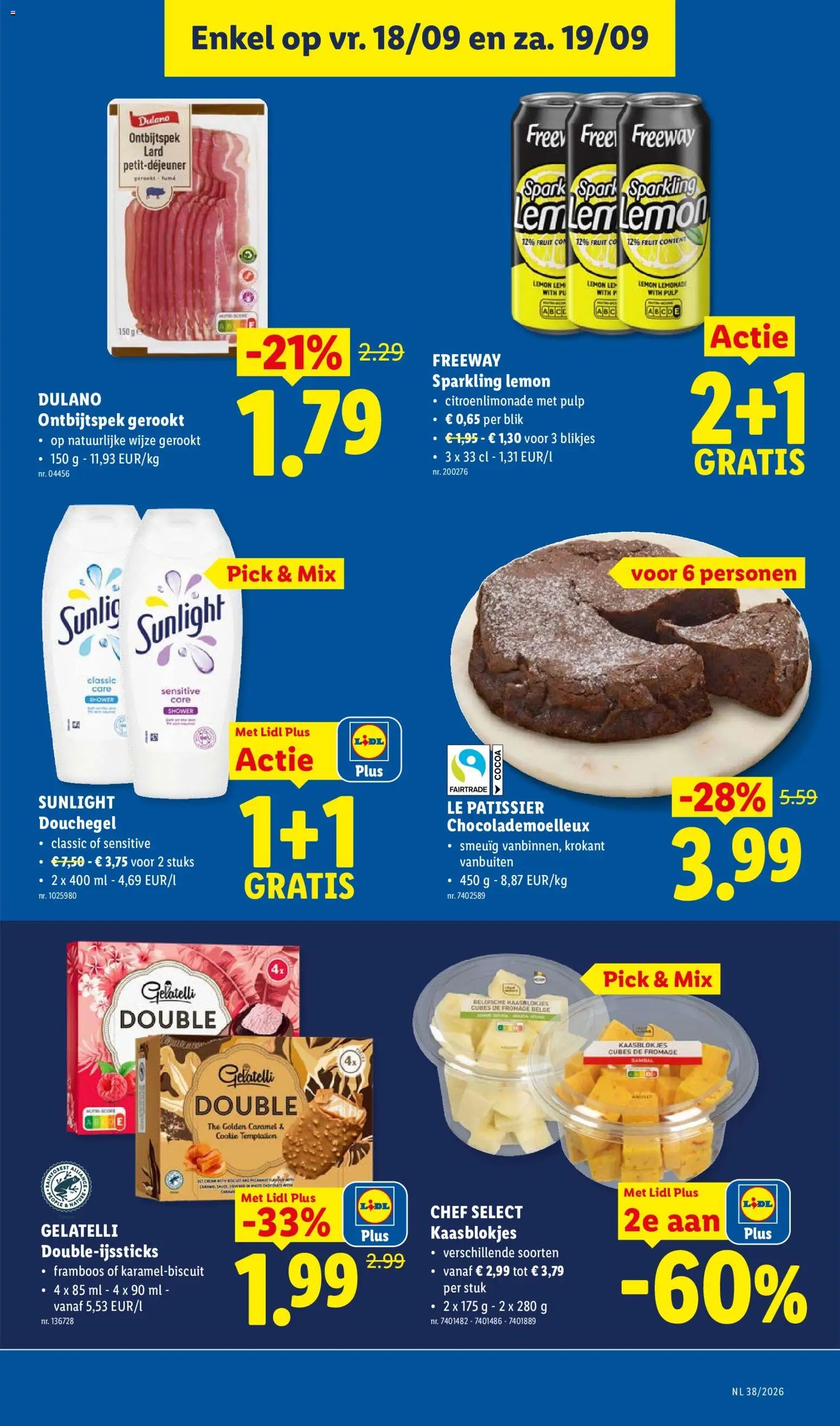 Lidl folder van 14.09.2026 Lidl Folder week 38