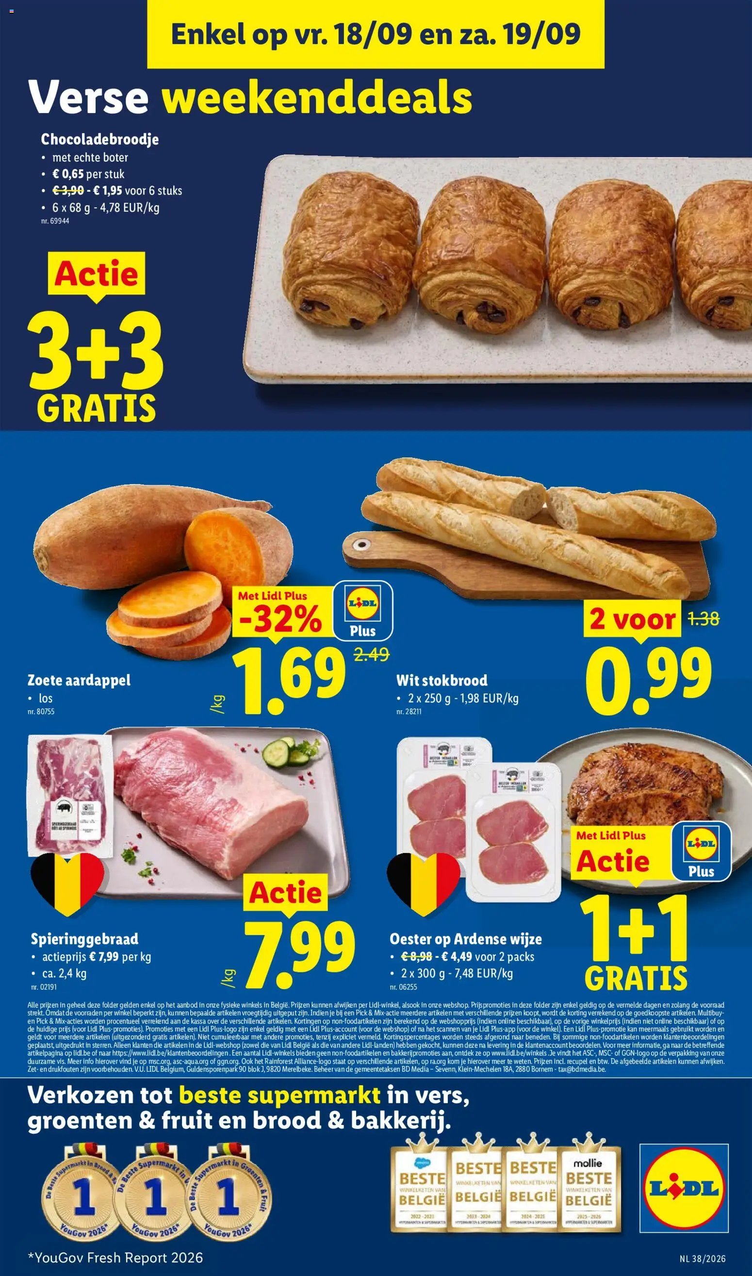 Lidl folder van 14.09.2026 Lidl Folder week 38